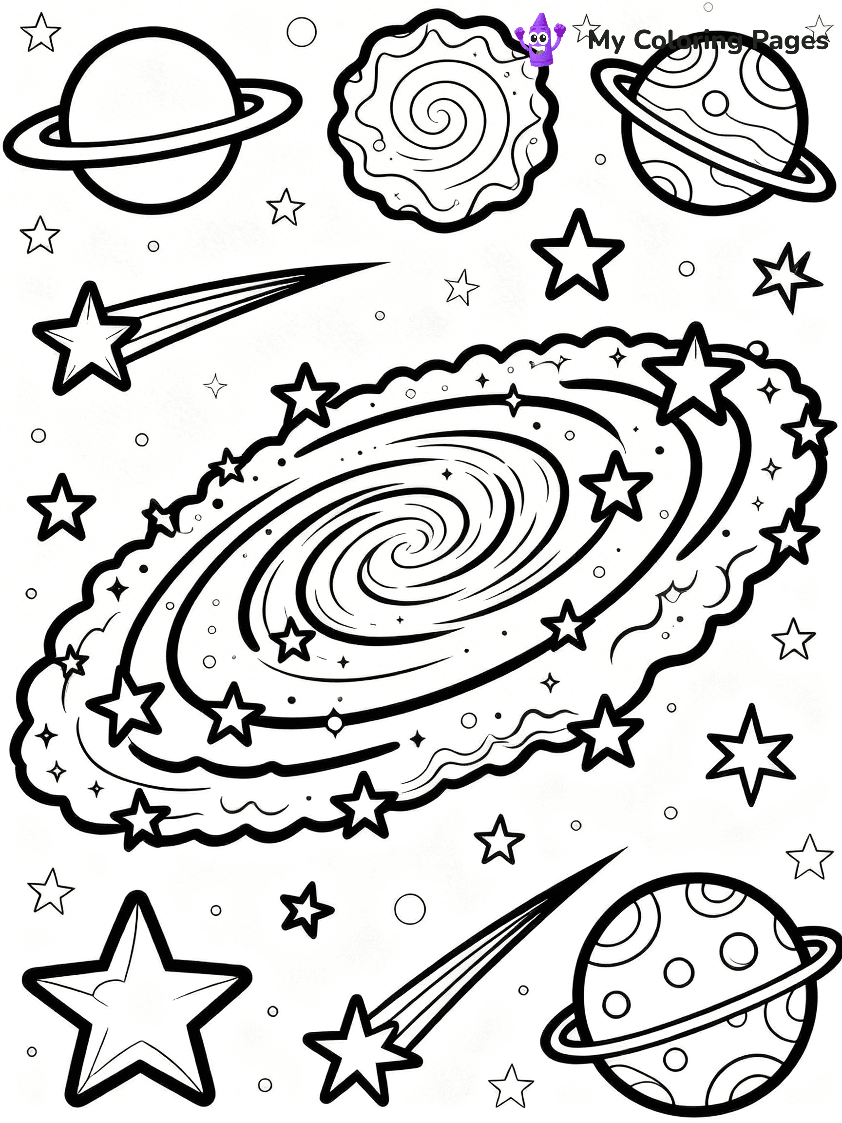 Cosmo Coloring Pages - 54
