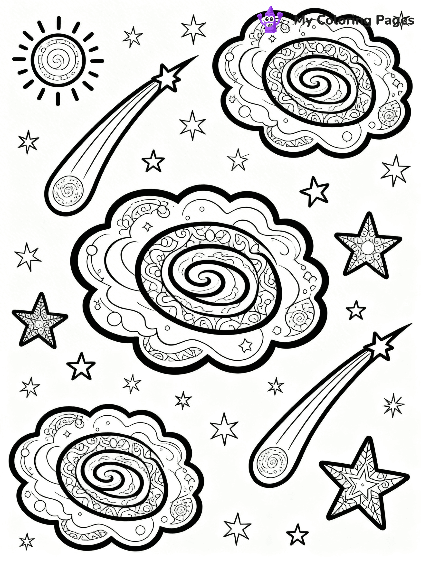 Cosmo Coloring Pages - 53