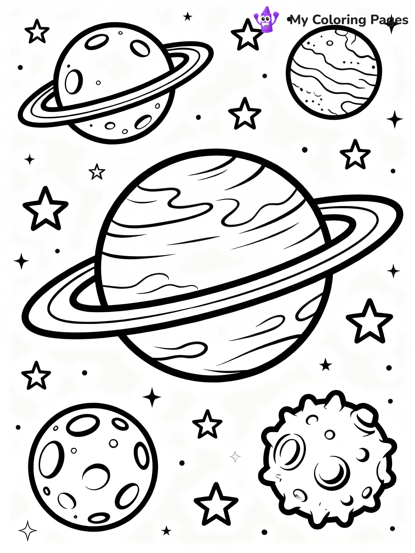 Cosmo Coloring Pages - 49