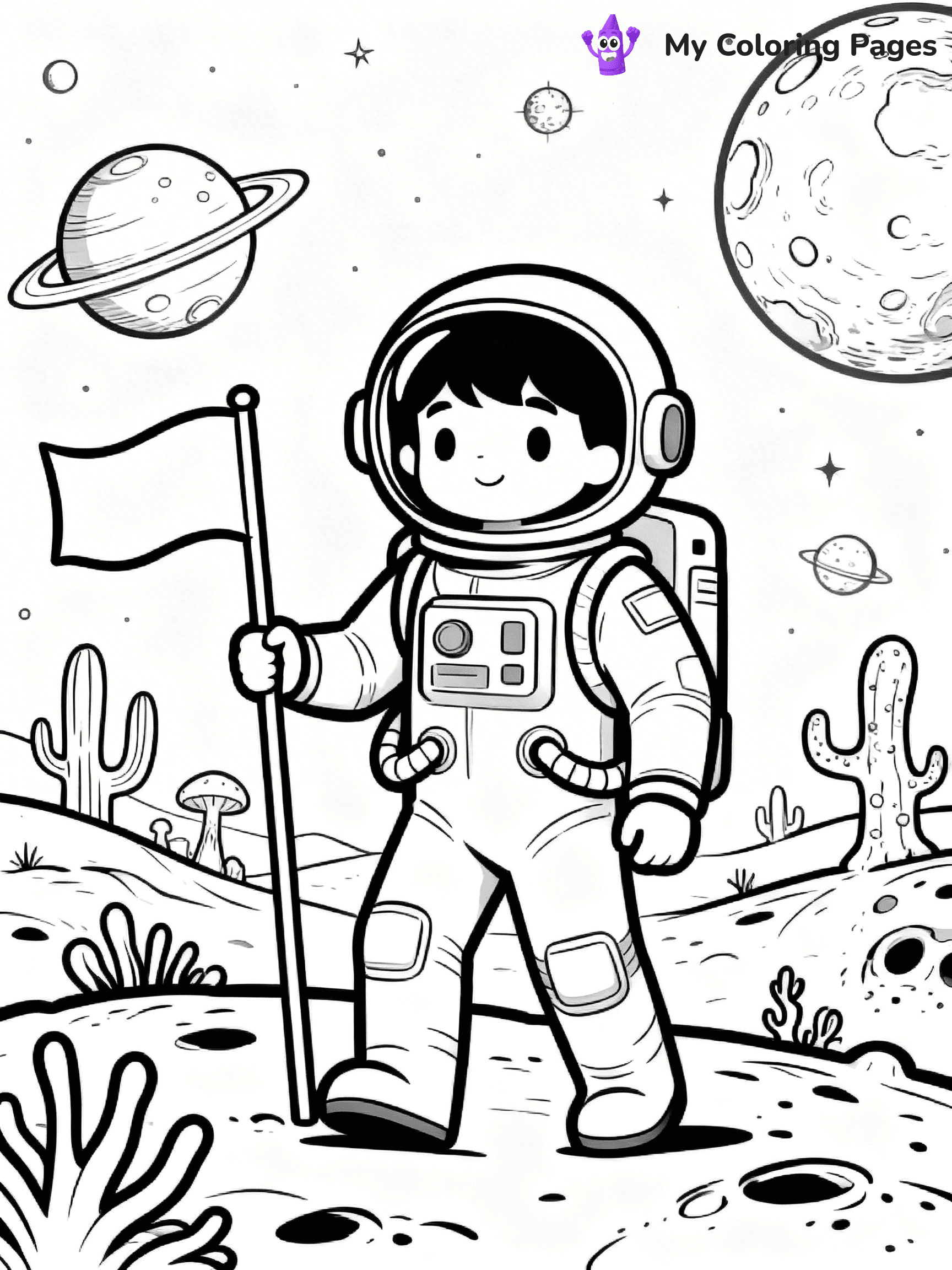 Cosmo Coloring Pages - 45