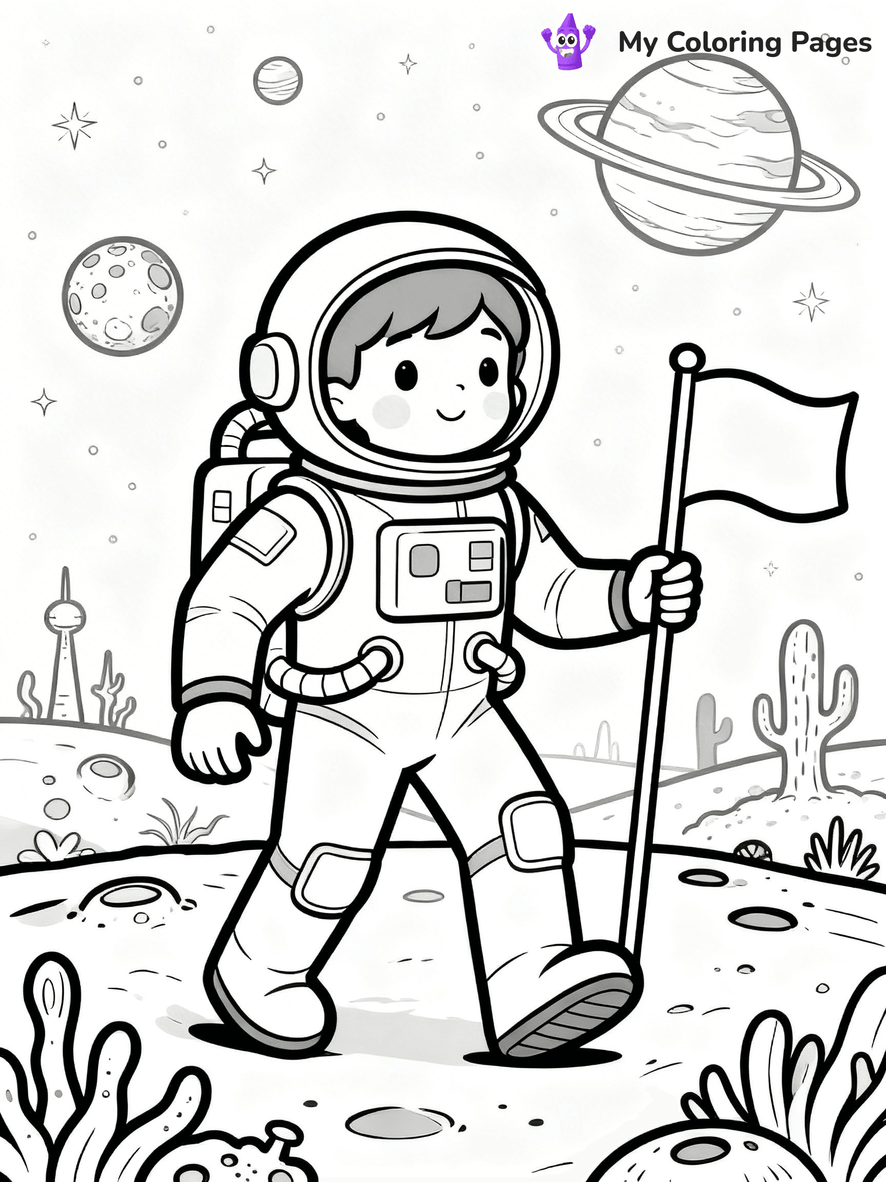 Cosmo Coloring Pages - 44