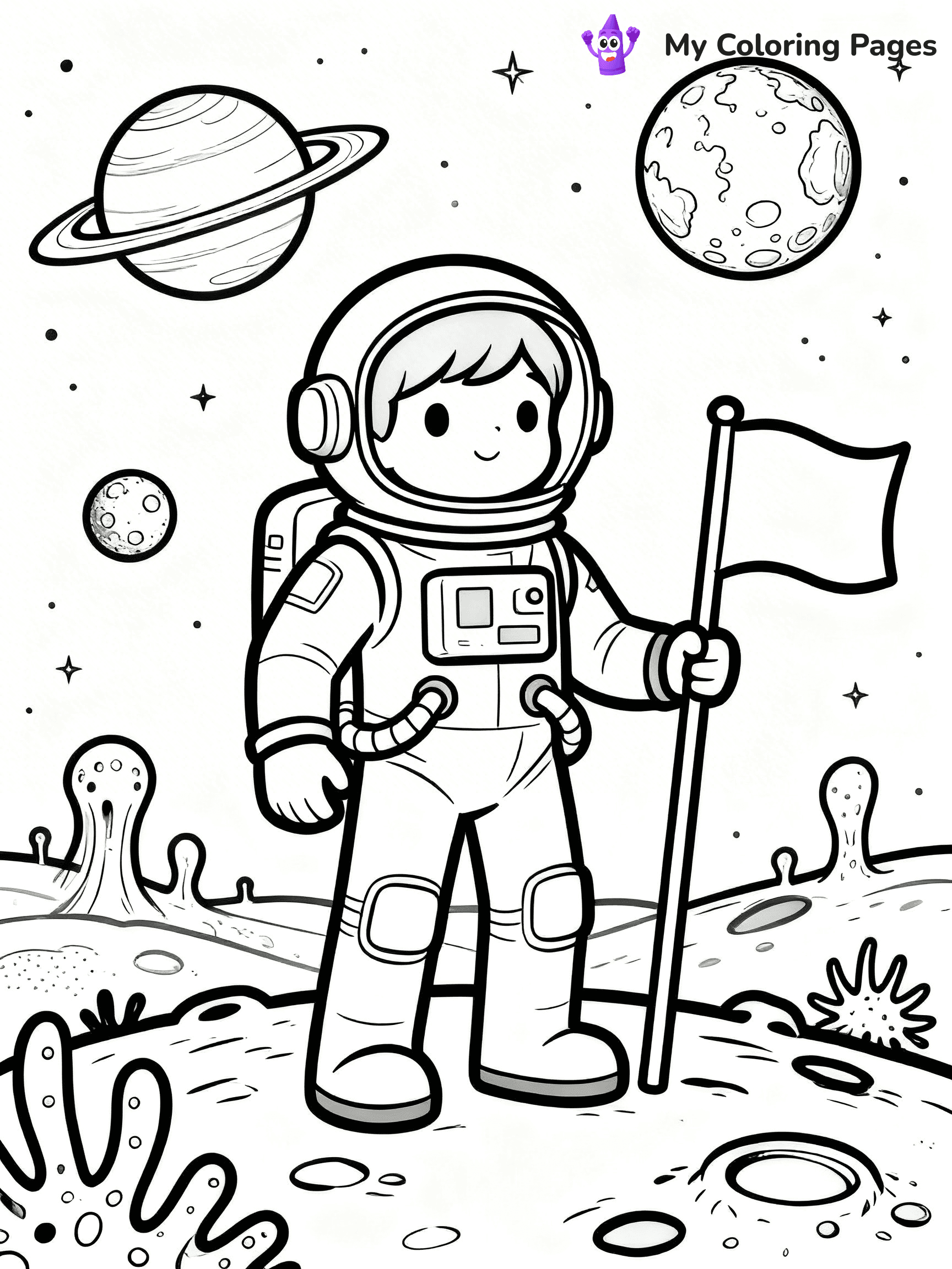 Cosmo Coloring Pages - 42