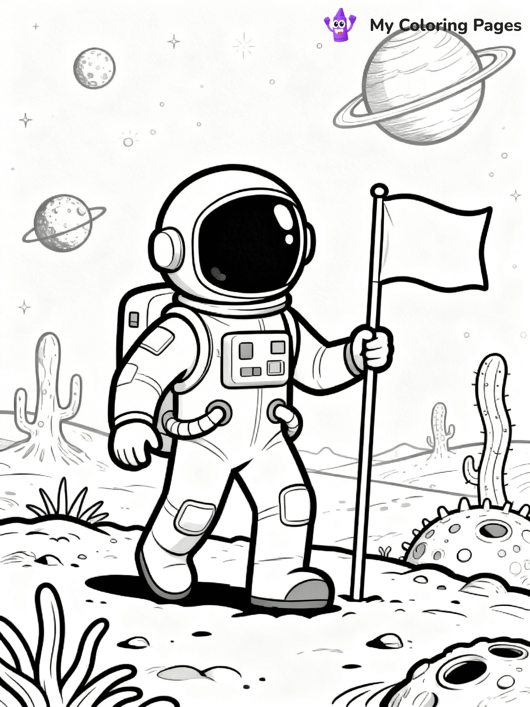 Cosmo Coloring Pages - 40