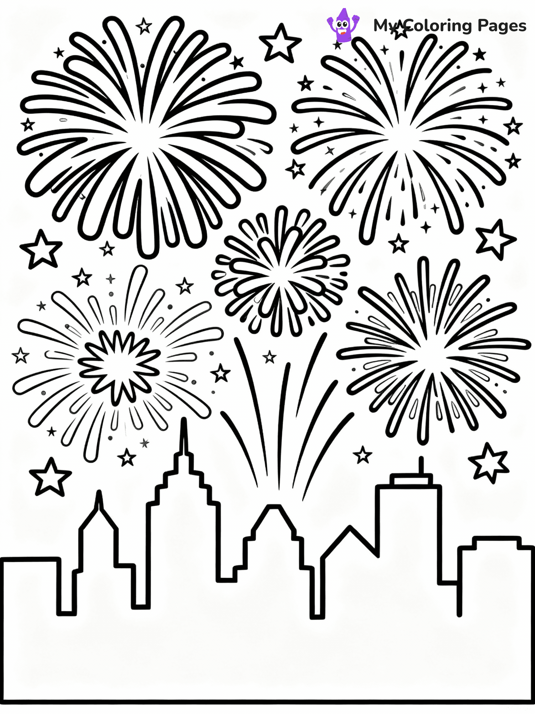 Fourth Of July Coloring Pages - 12