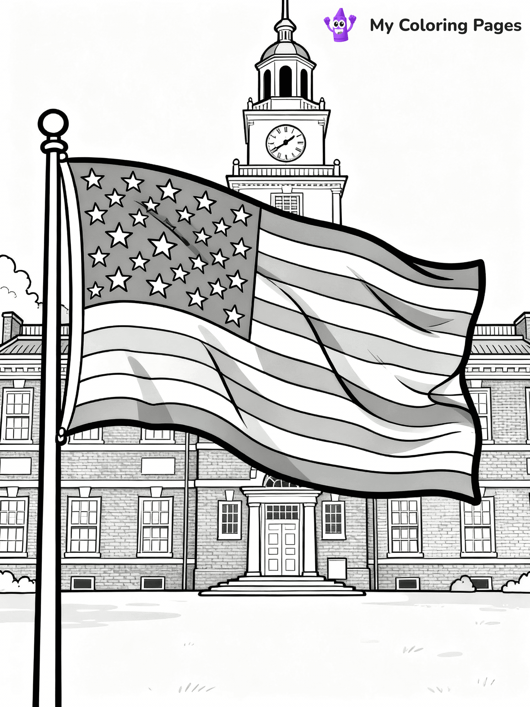 Fourth Of July Coloring Pages - 8