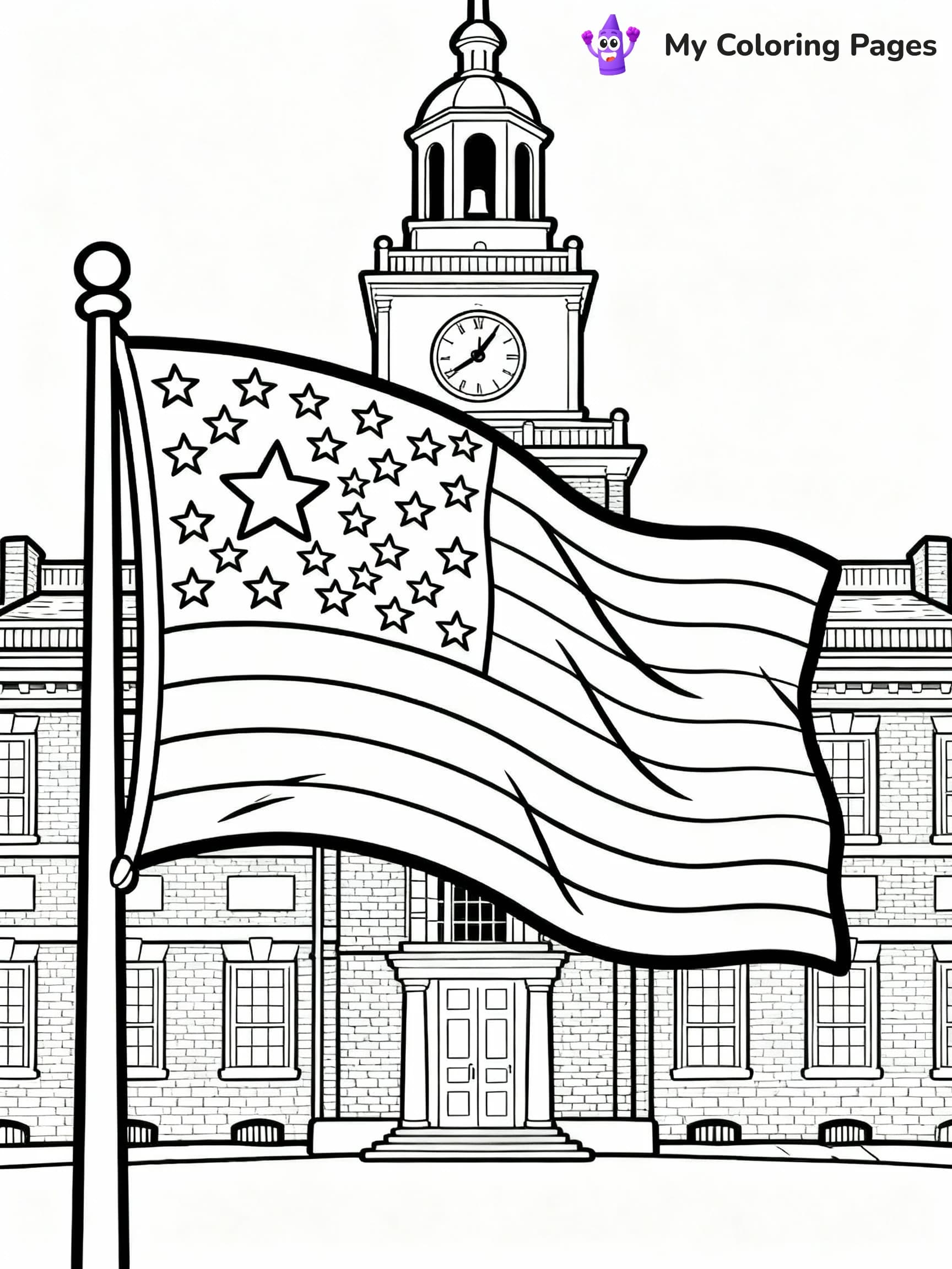 Fourth Of July Coloring Pages - 7