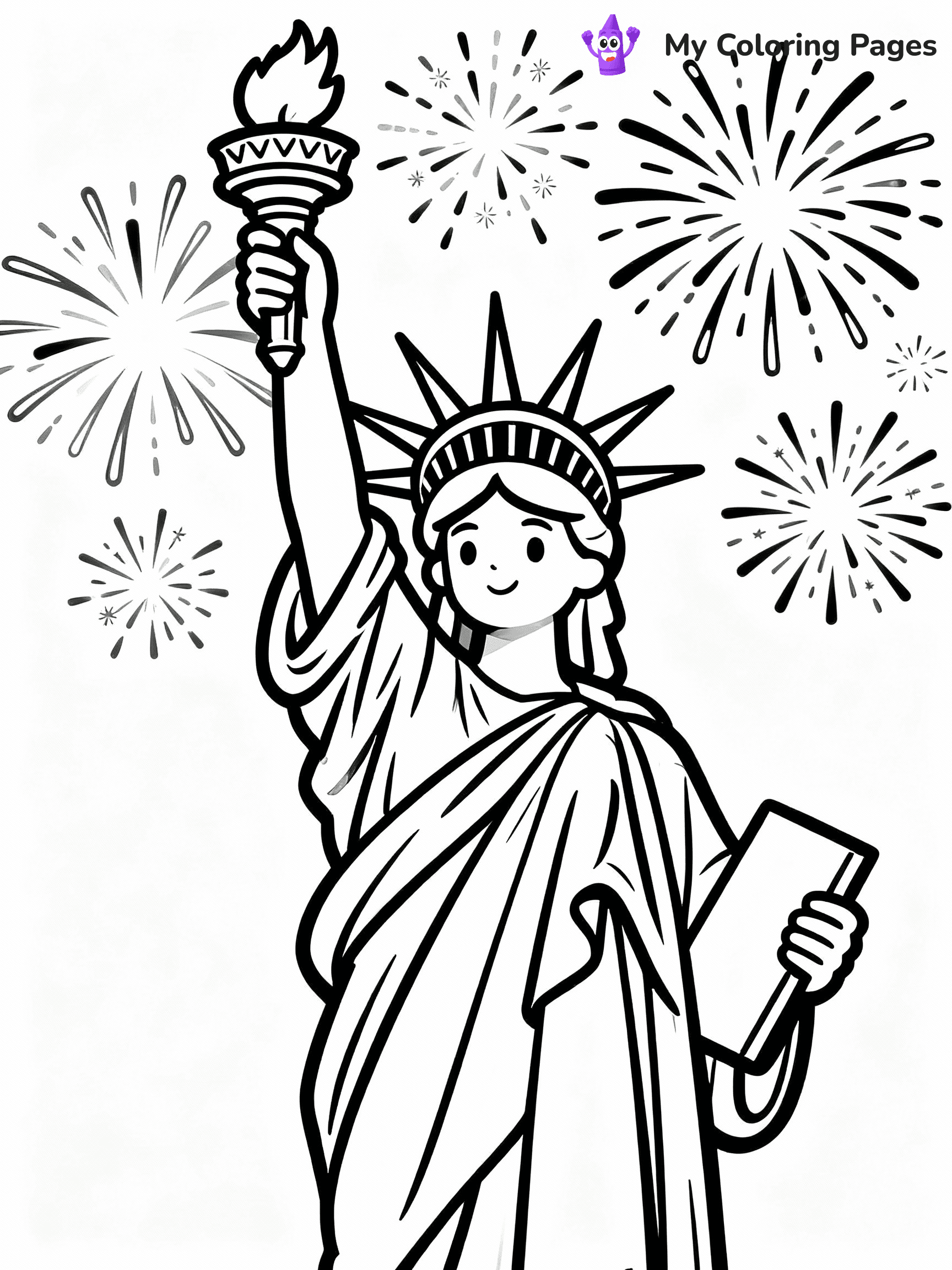 Fourth Of July Coloring Pages - 5
