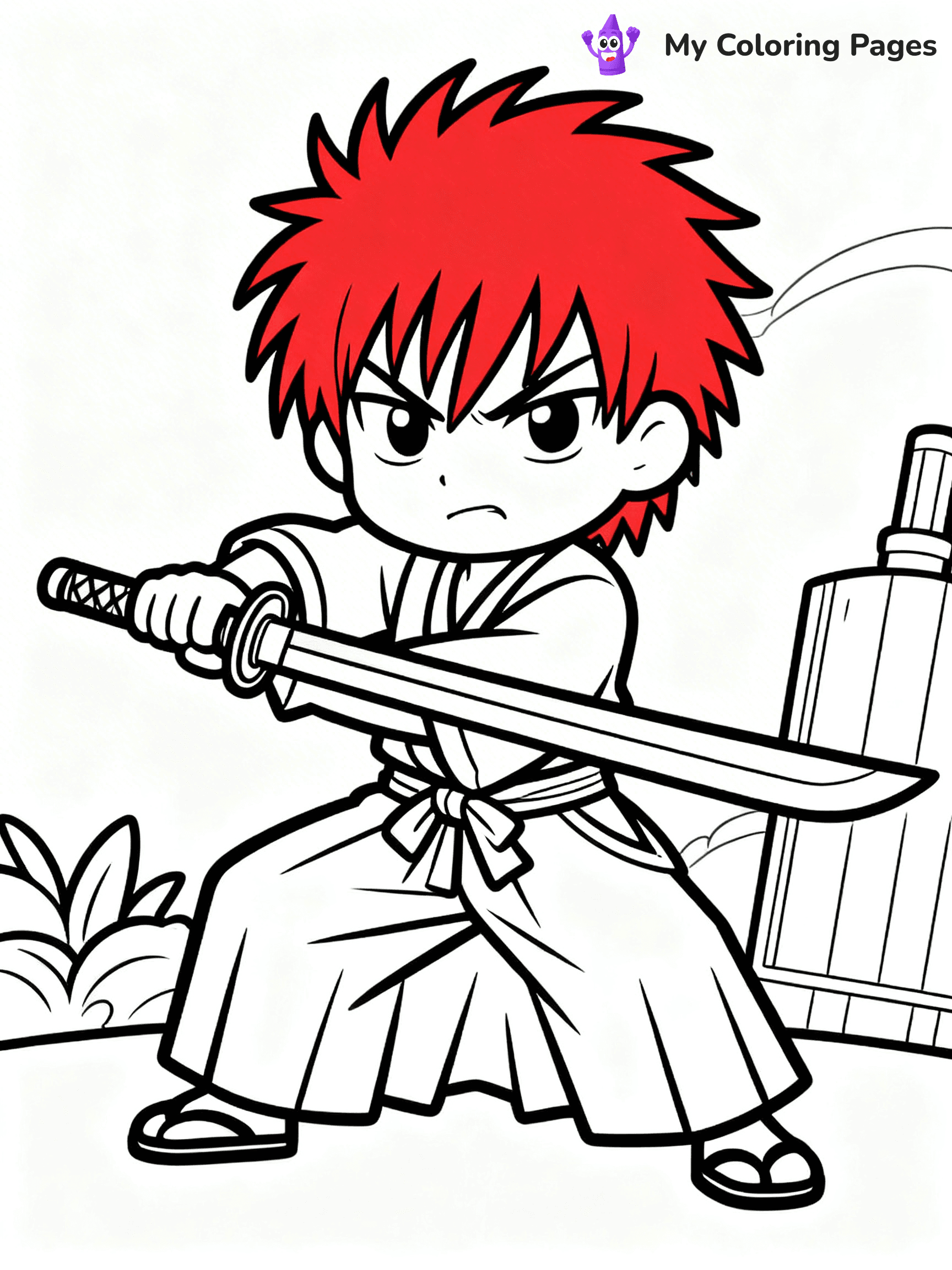 Bleach Coloring Pages - 30