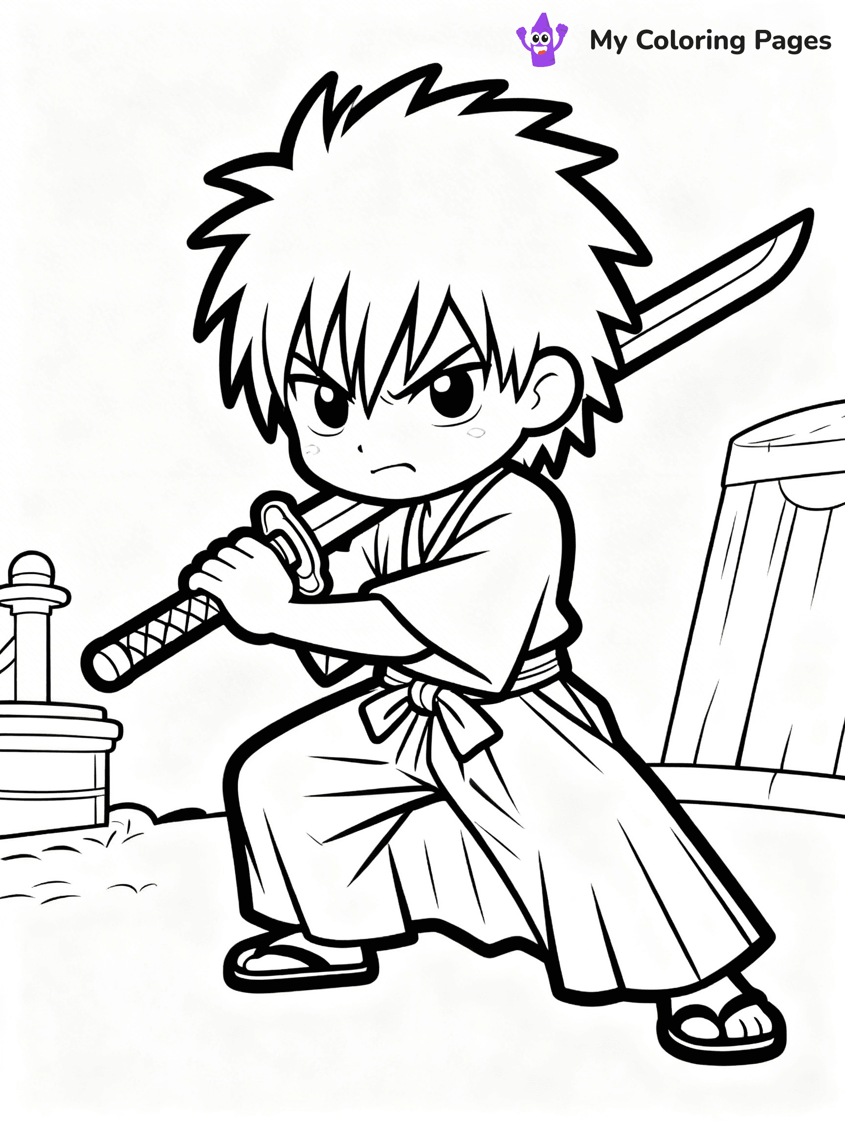 Bleach Coloring Pages - 28