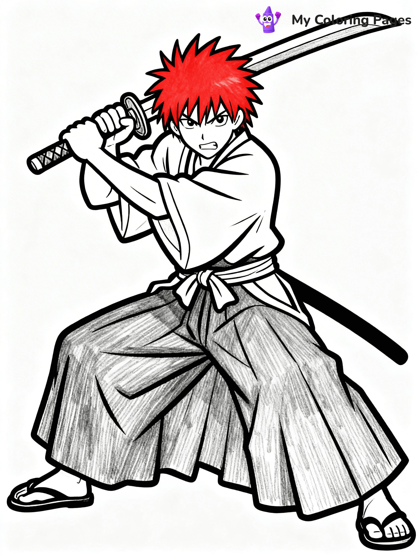 Bleach Coloring Pages - 24