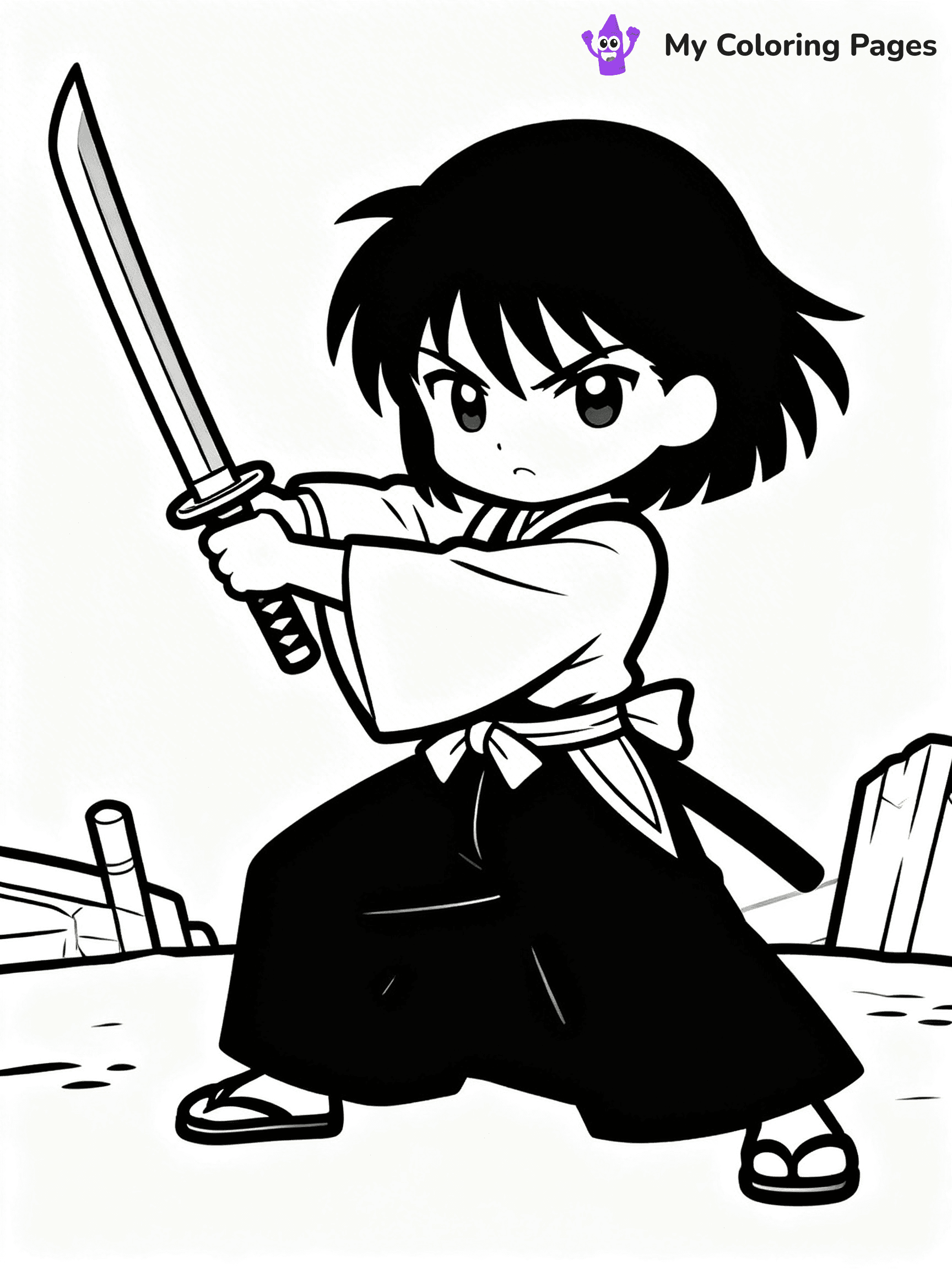 Bleach Coloring Pages - 19