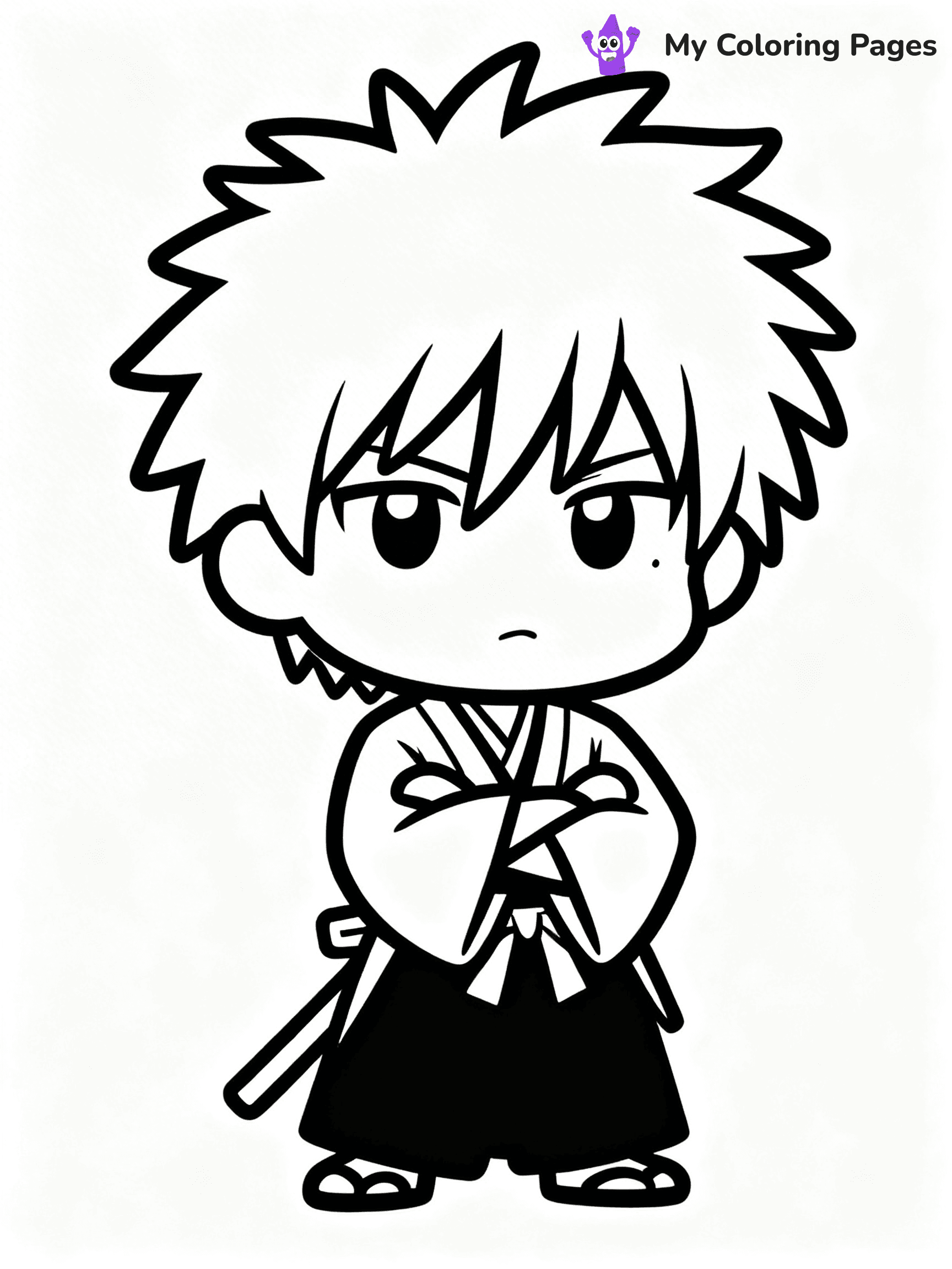 Bleach Coloring Pages - 14