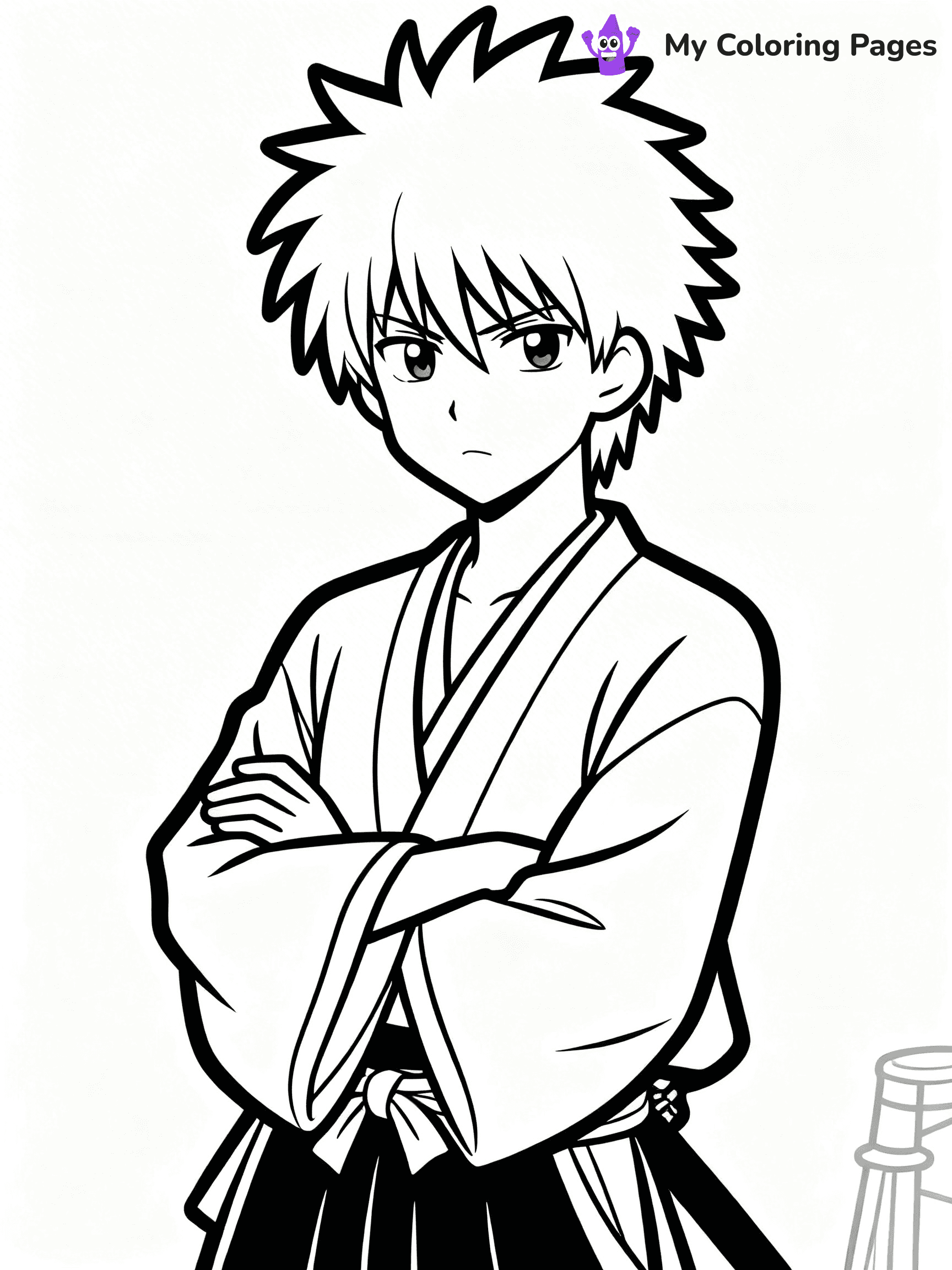 Bleach Coloring Pages - 10