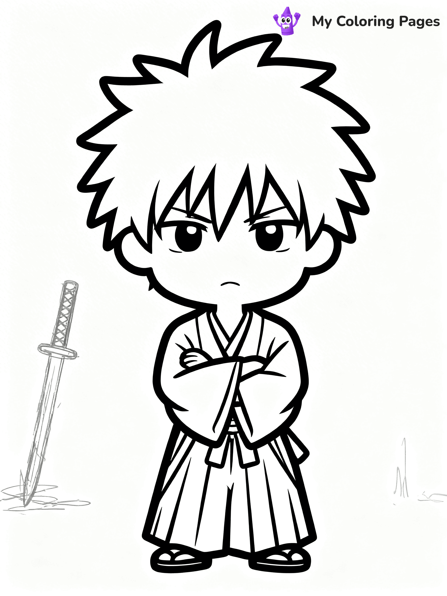 Bleach Coloring Pages - 9