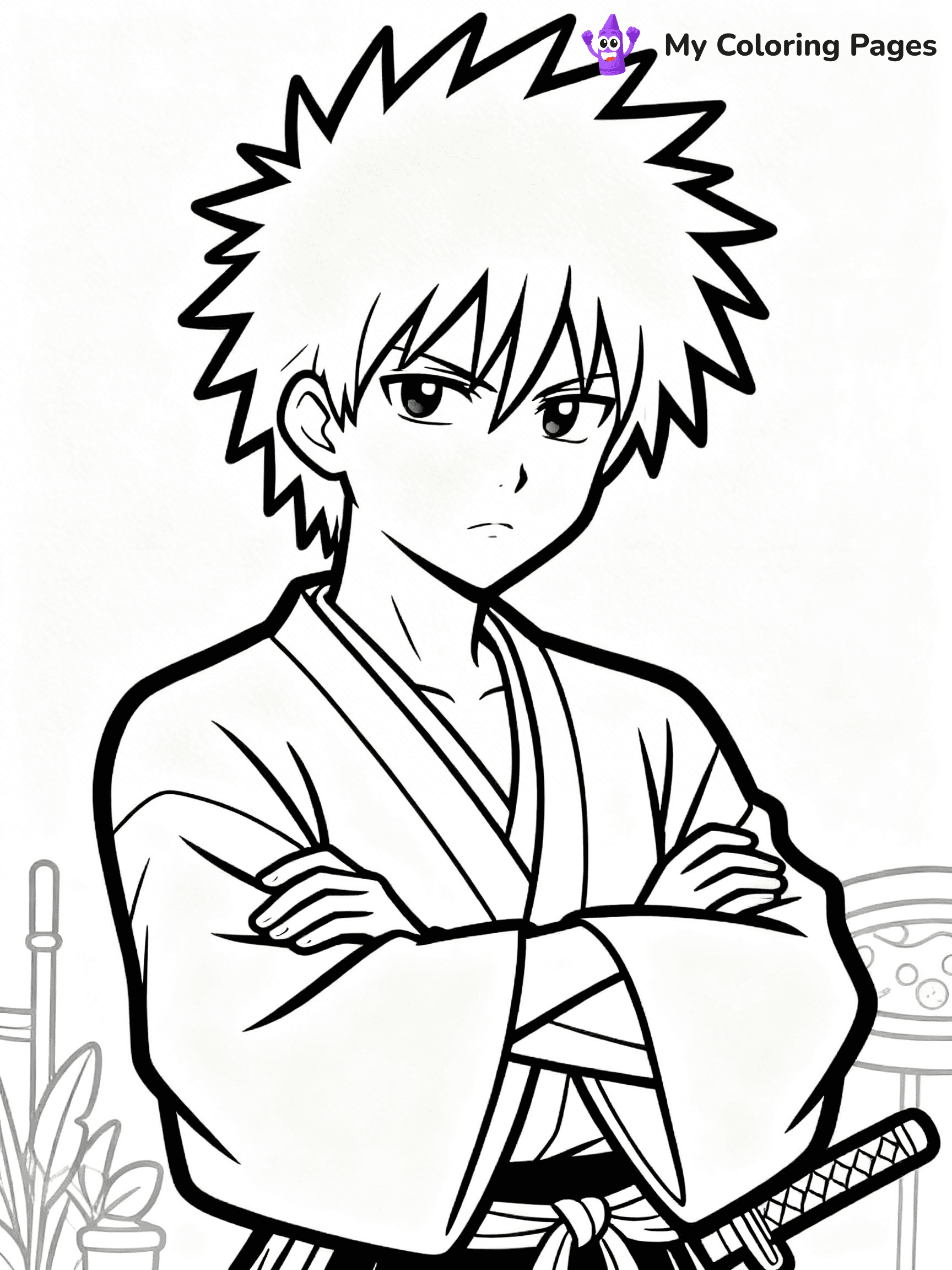 Bleach Coloring Pages - 8