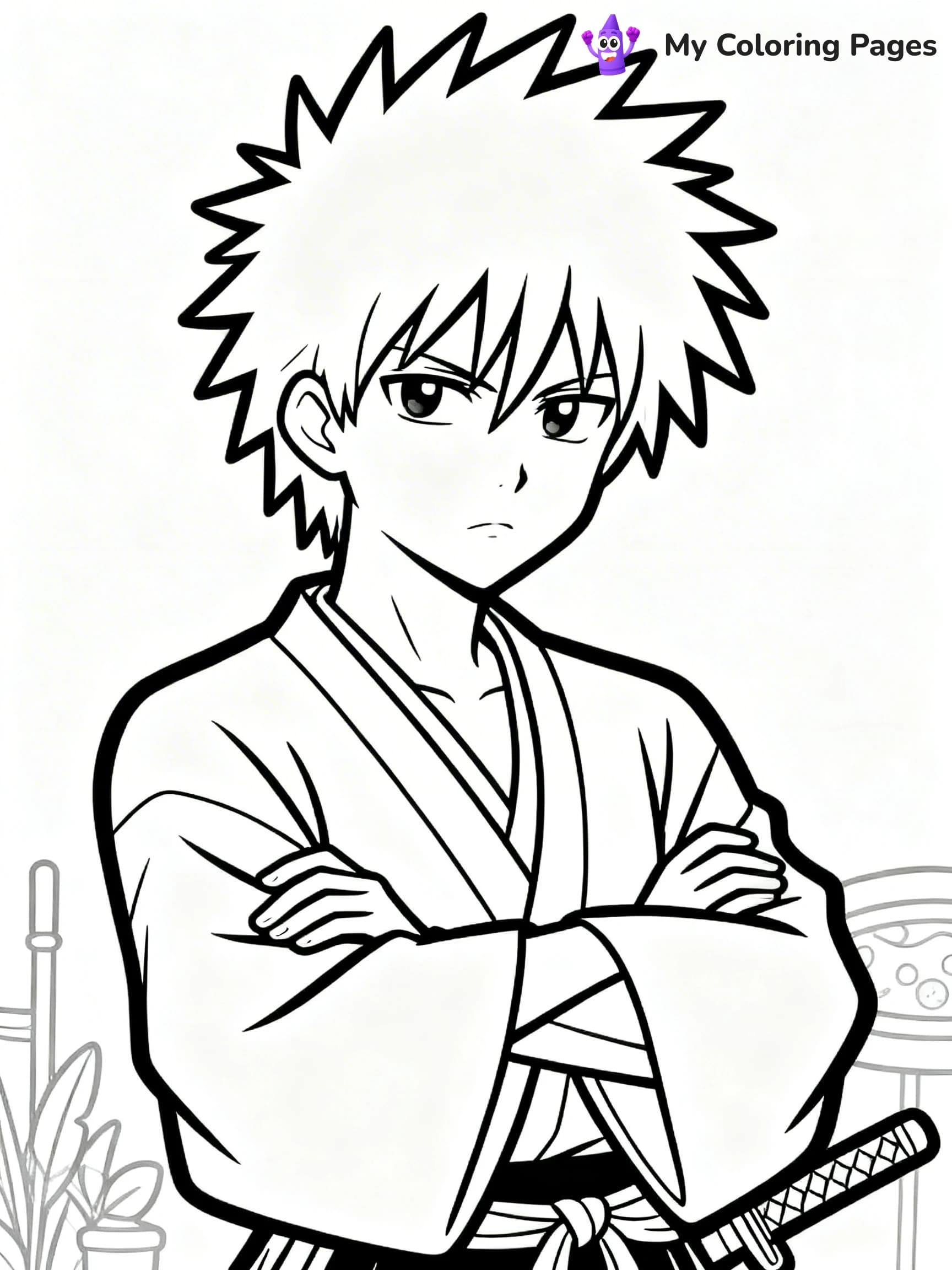Bleach Coloring Pages - 8