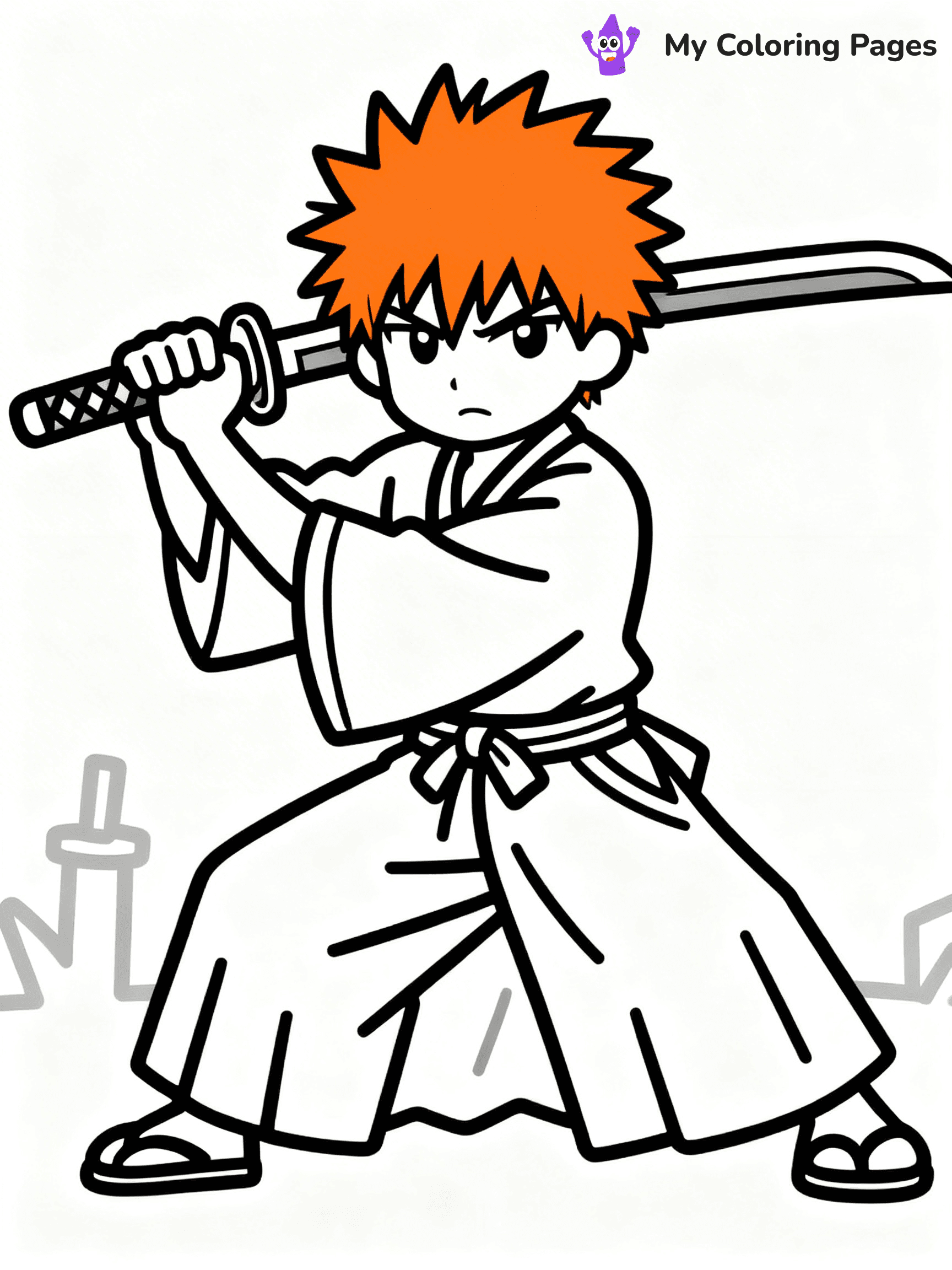 Bleach Coloring Pages - 2