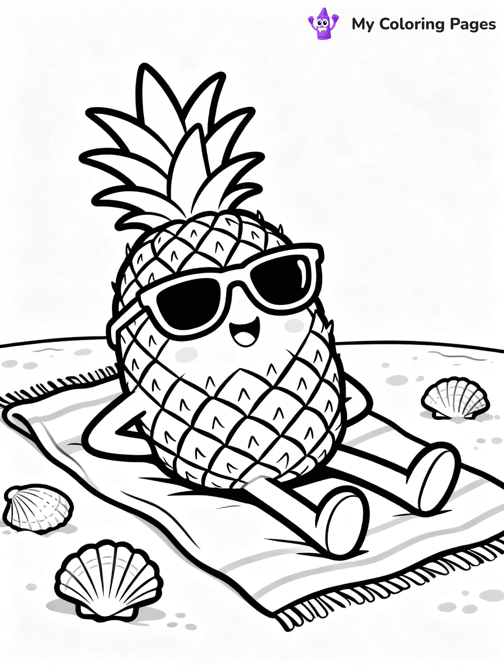 Tropical Coloring Pages - 4