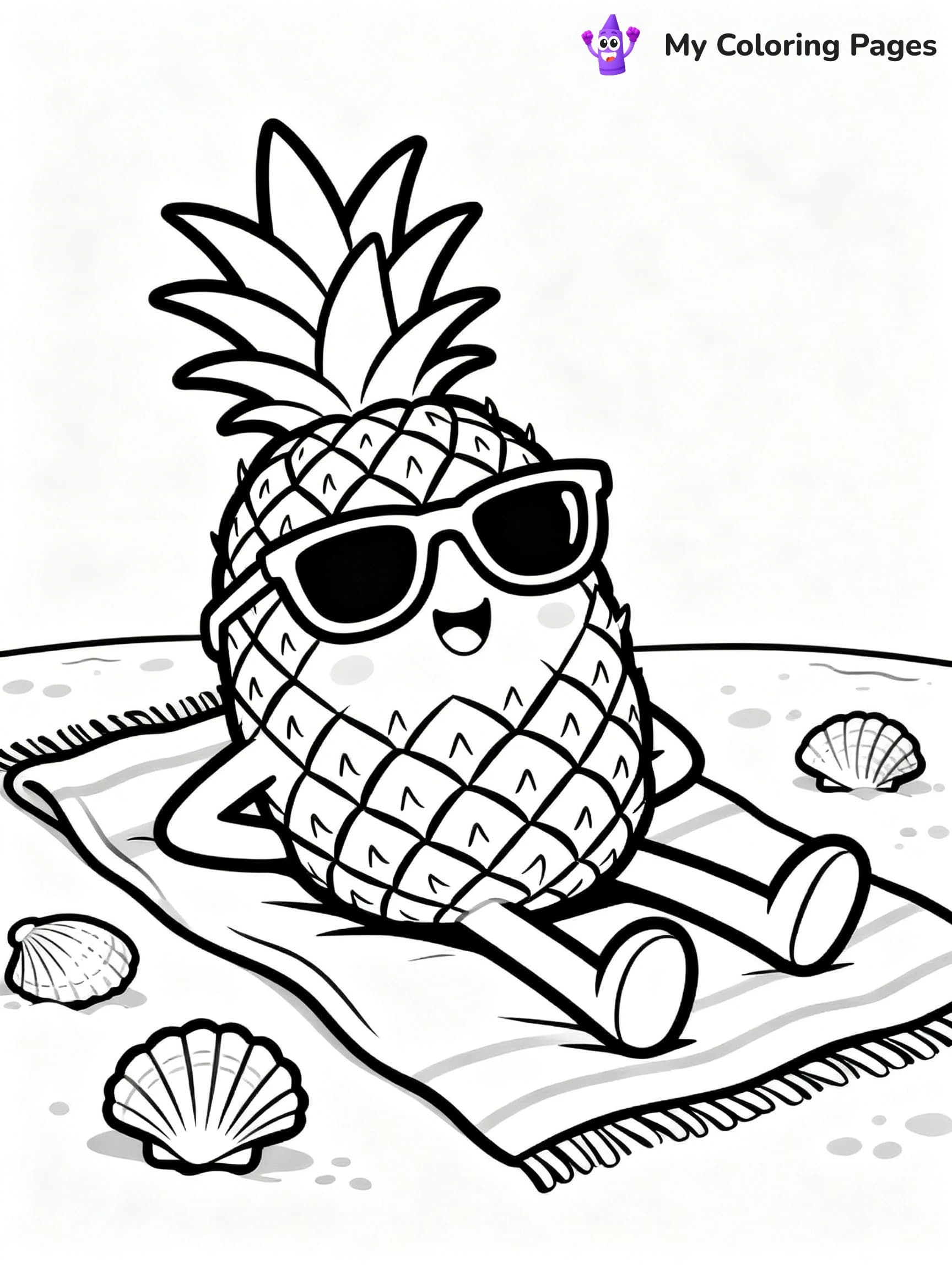 Tropical Coloring Pages - 4