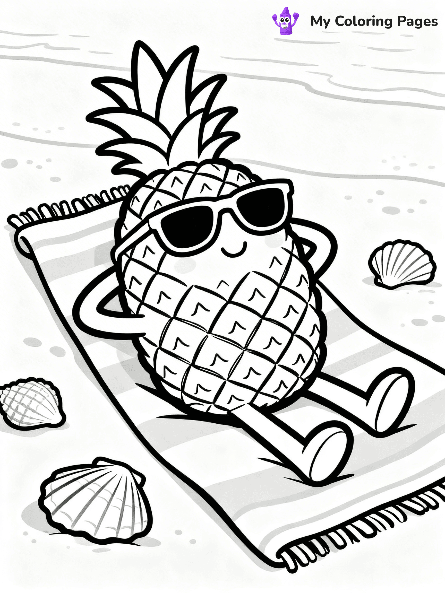 Tropical Coloring Pages - 1