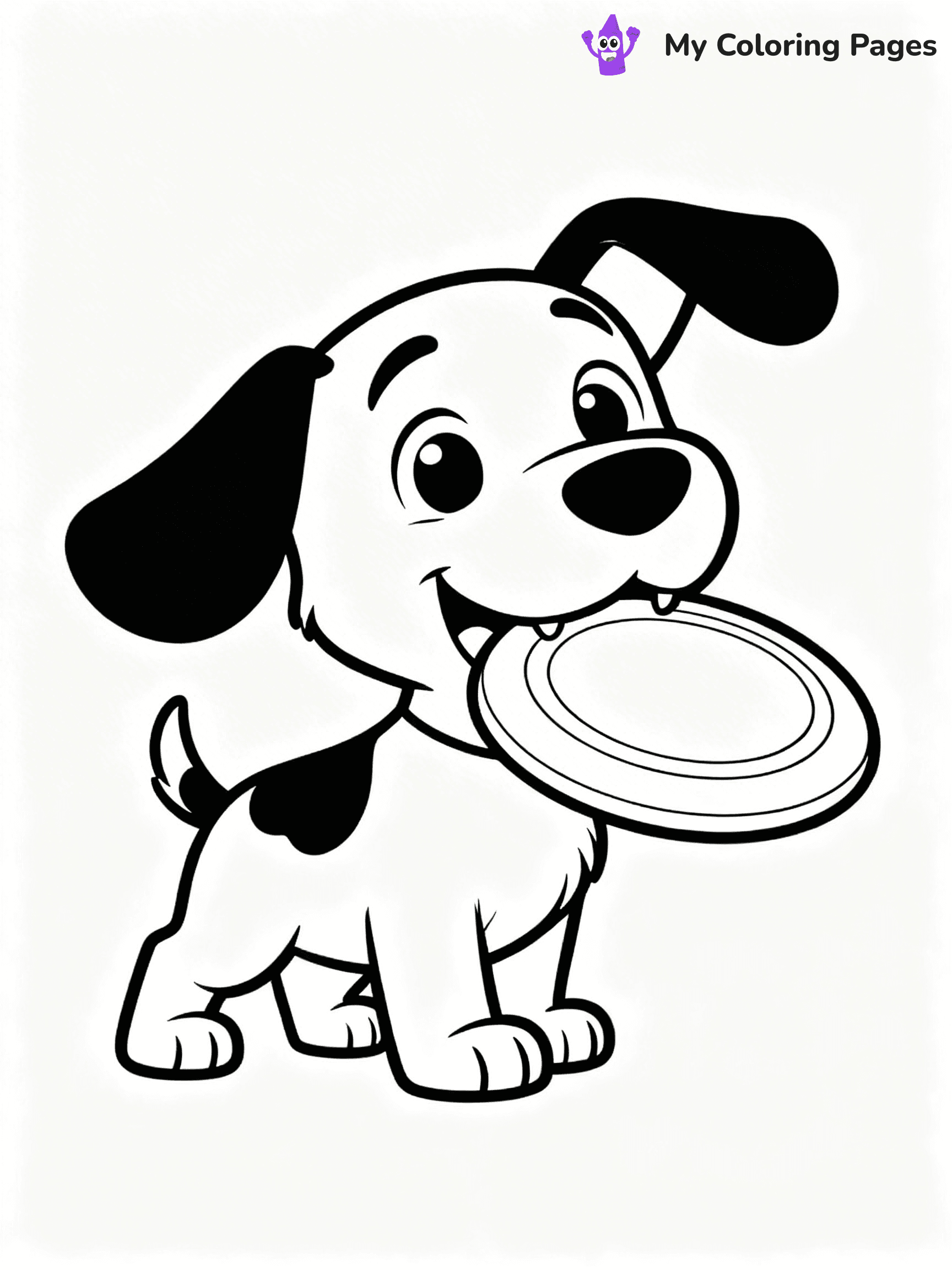 Easy Cute Animal Coloring Pages - 12