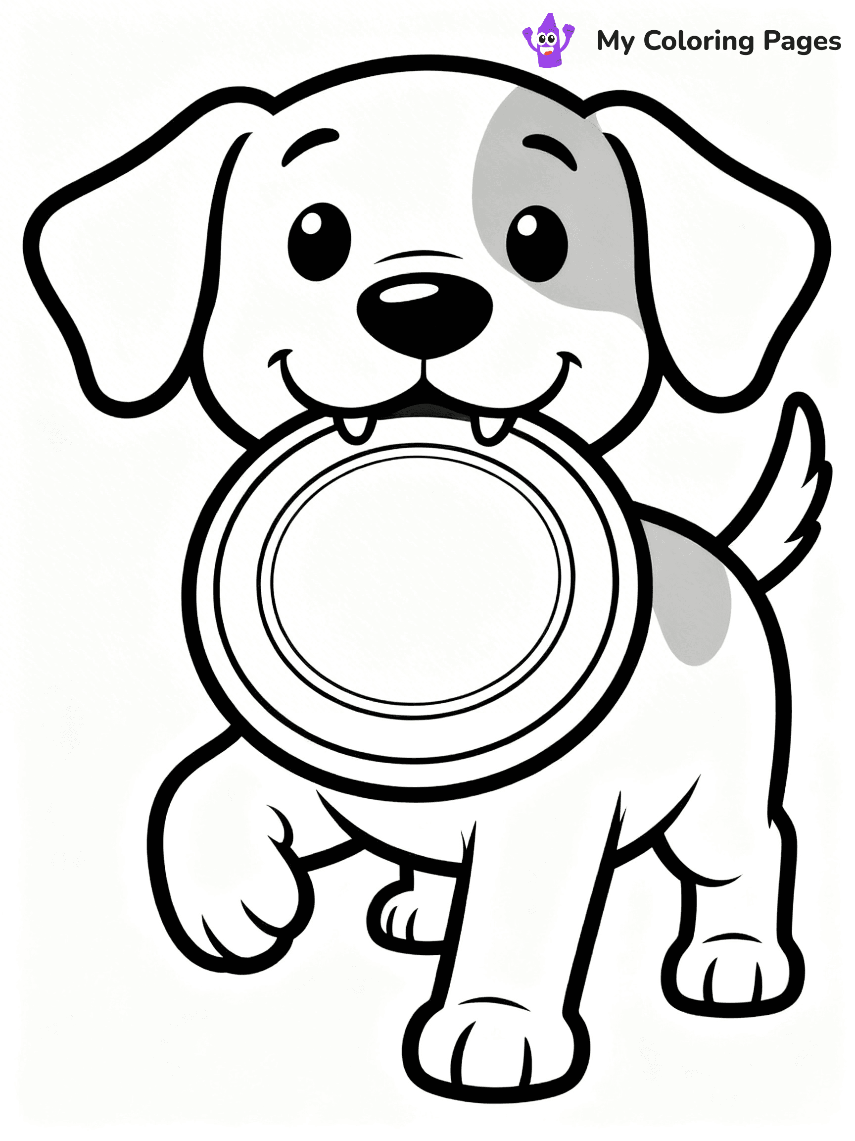 Easy Cute Animal Coloring Pages - 11