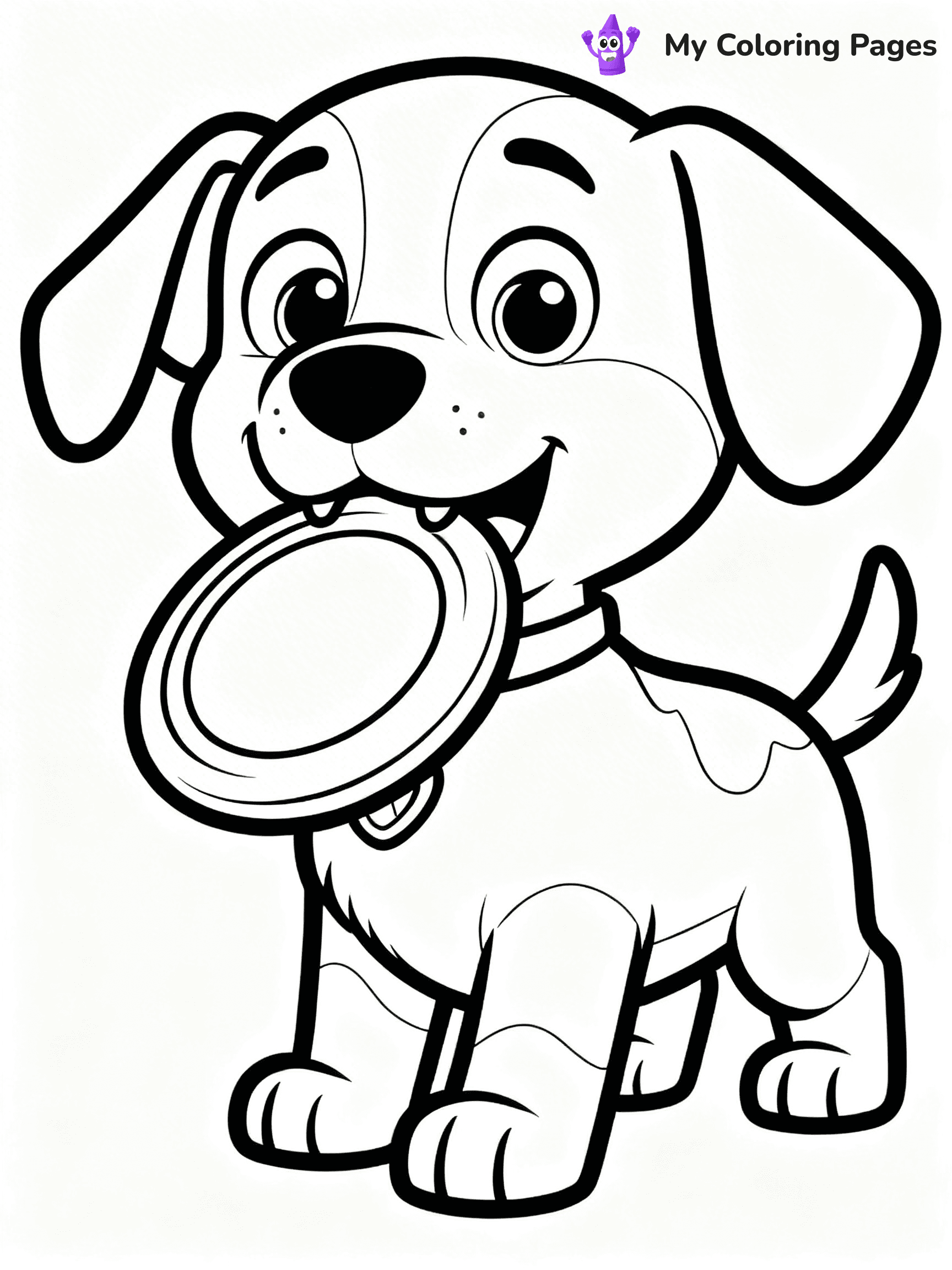 Easy Cute Animal Coloring Pages - 10