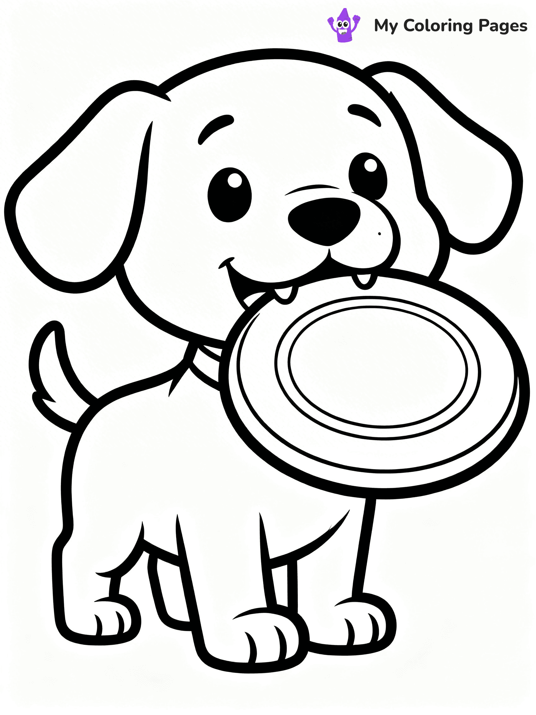 Easy Cute Animal Coloring Pages - 9