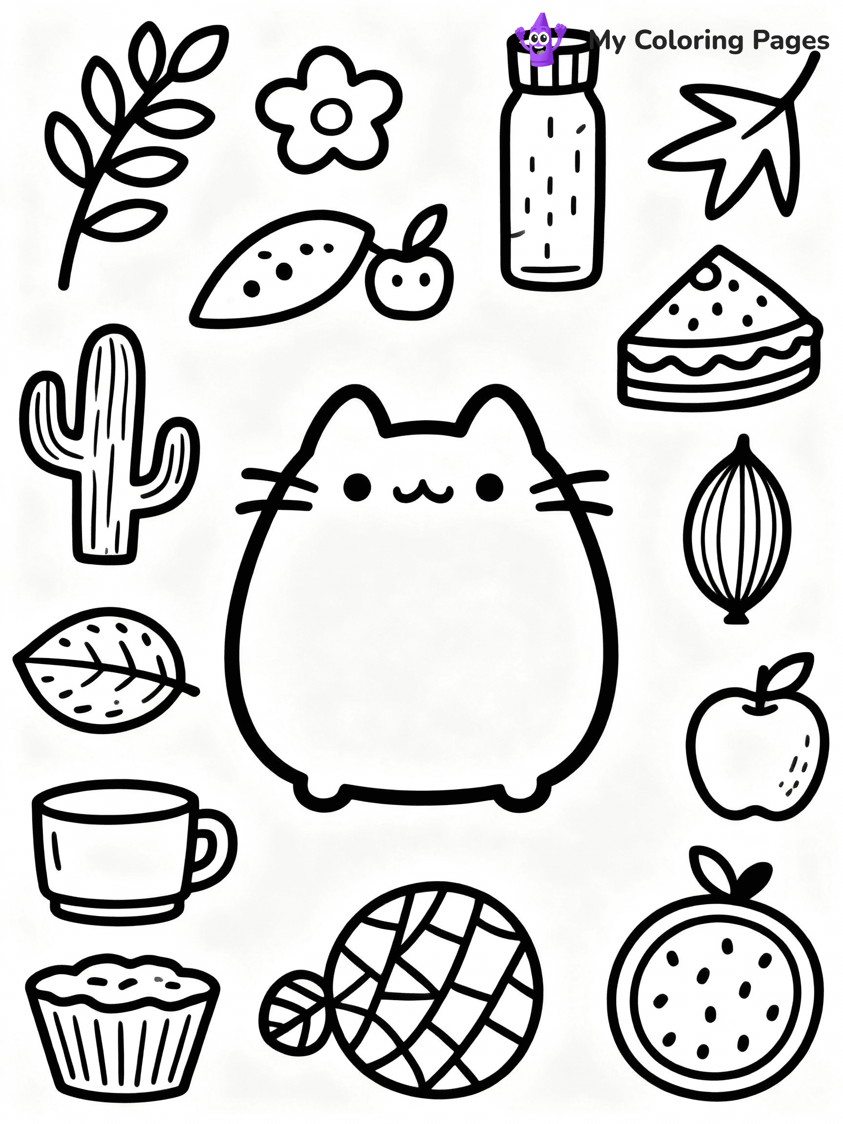 Pusheen Coloring Pages - 56