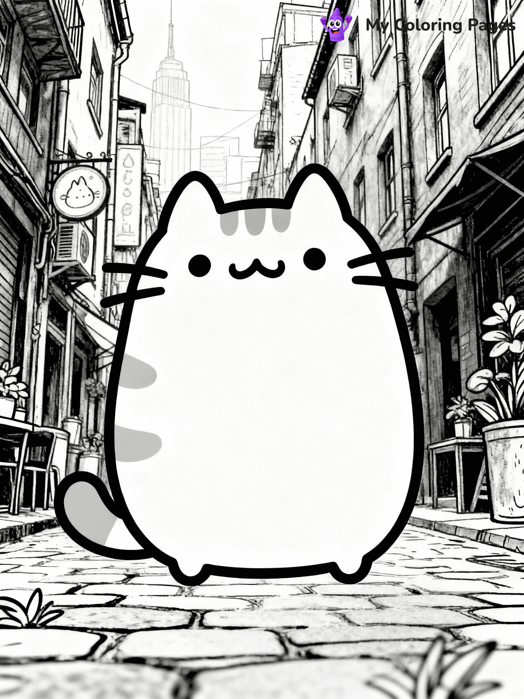 Pusheen Coloring Pages - 53