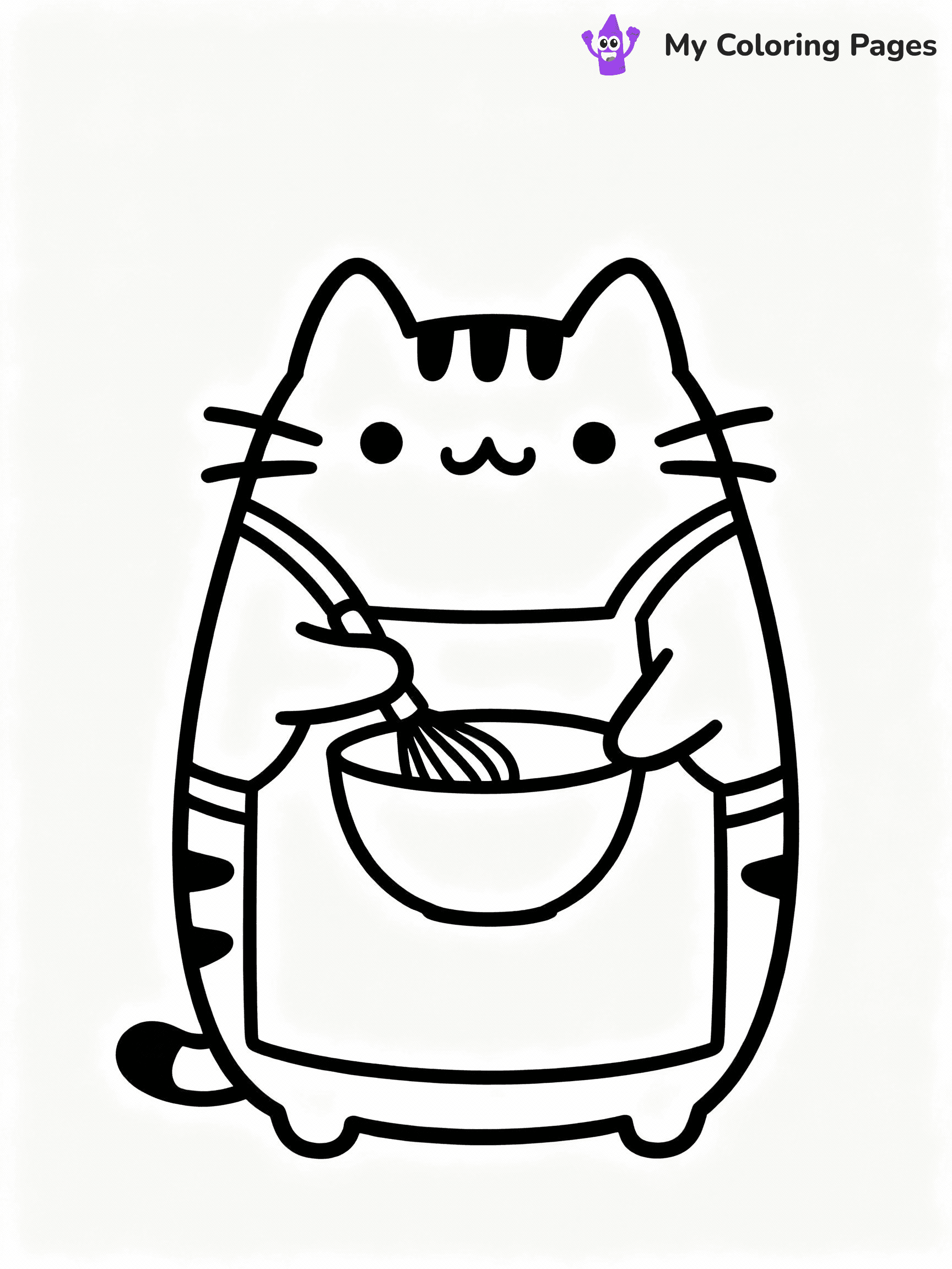 Pusheen Coloring Pages - 33