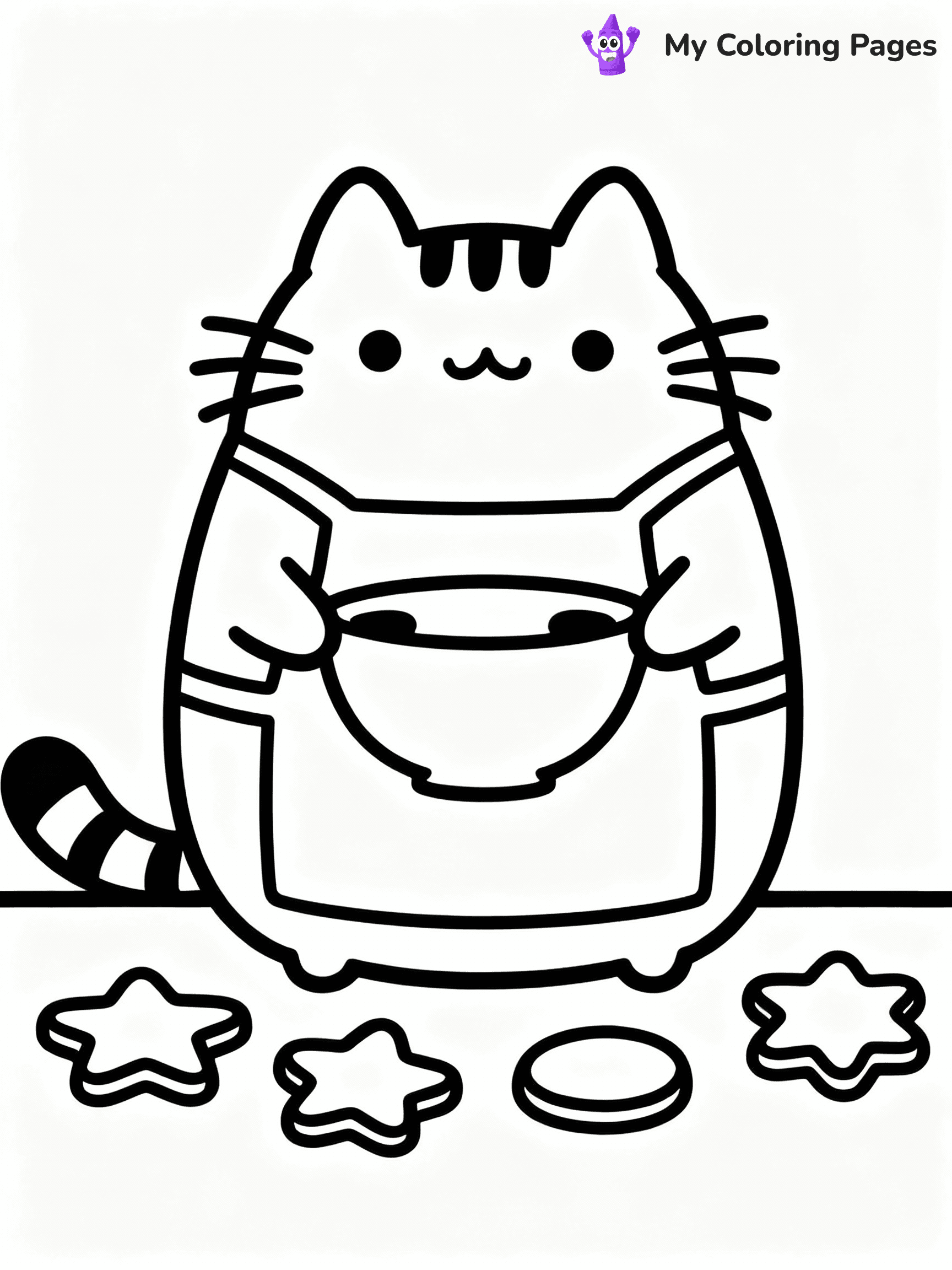 Pusheen Coloring Pages - 32