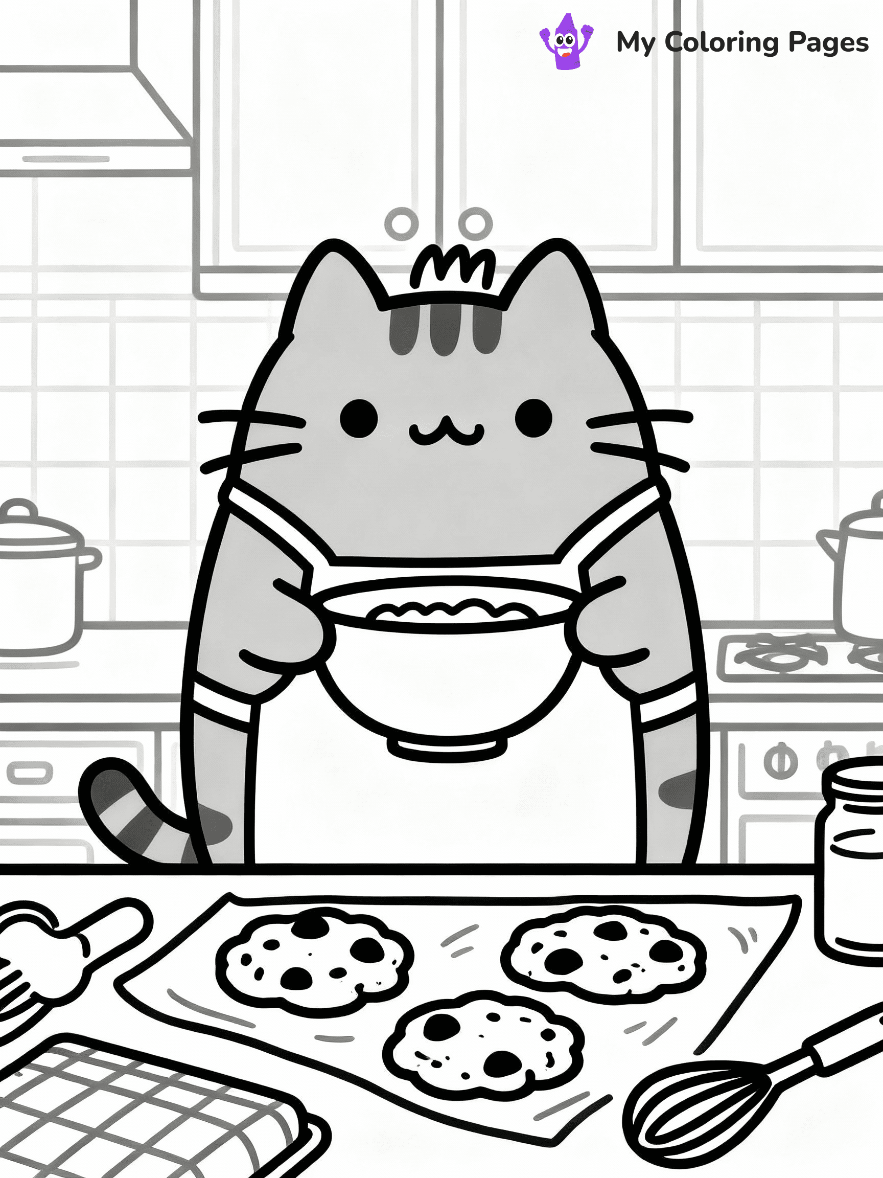 Pusheen Coloring Pages - 30
