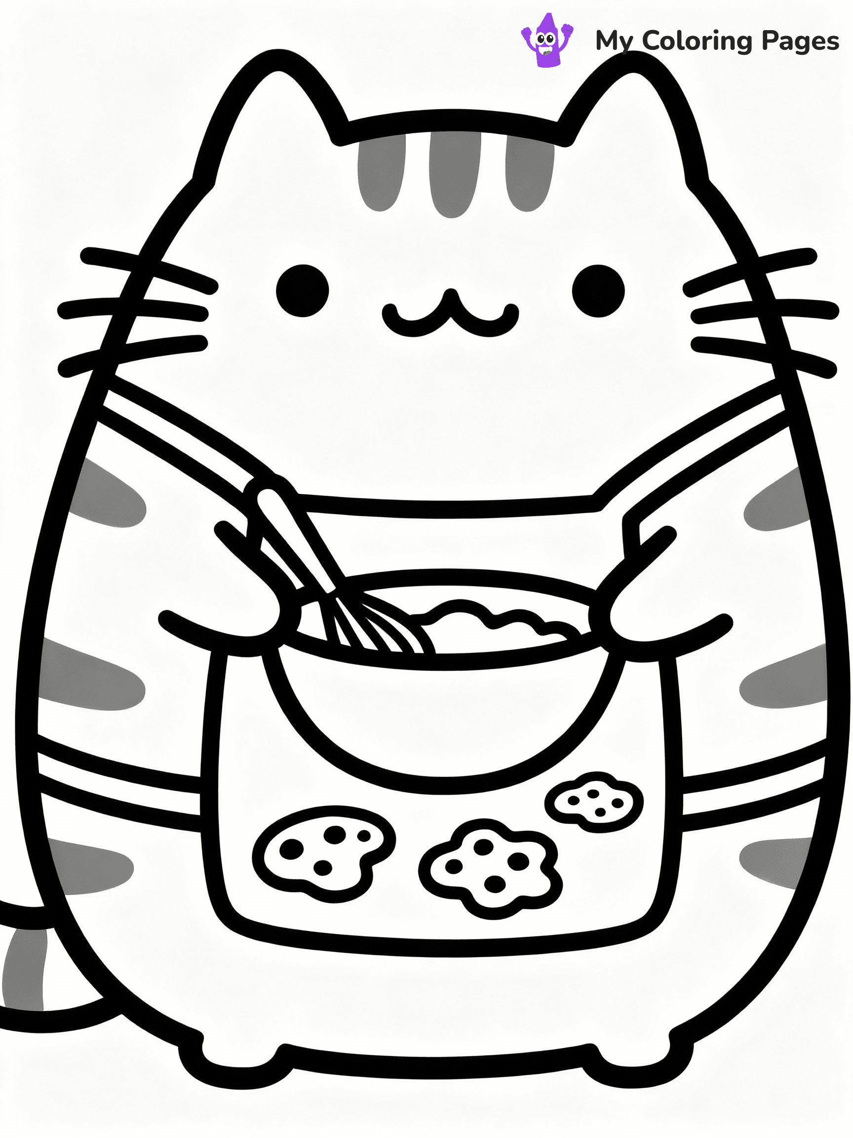 Pusheen Coloring Pages - 29