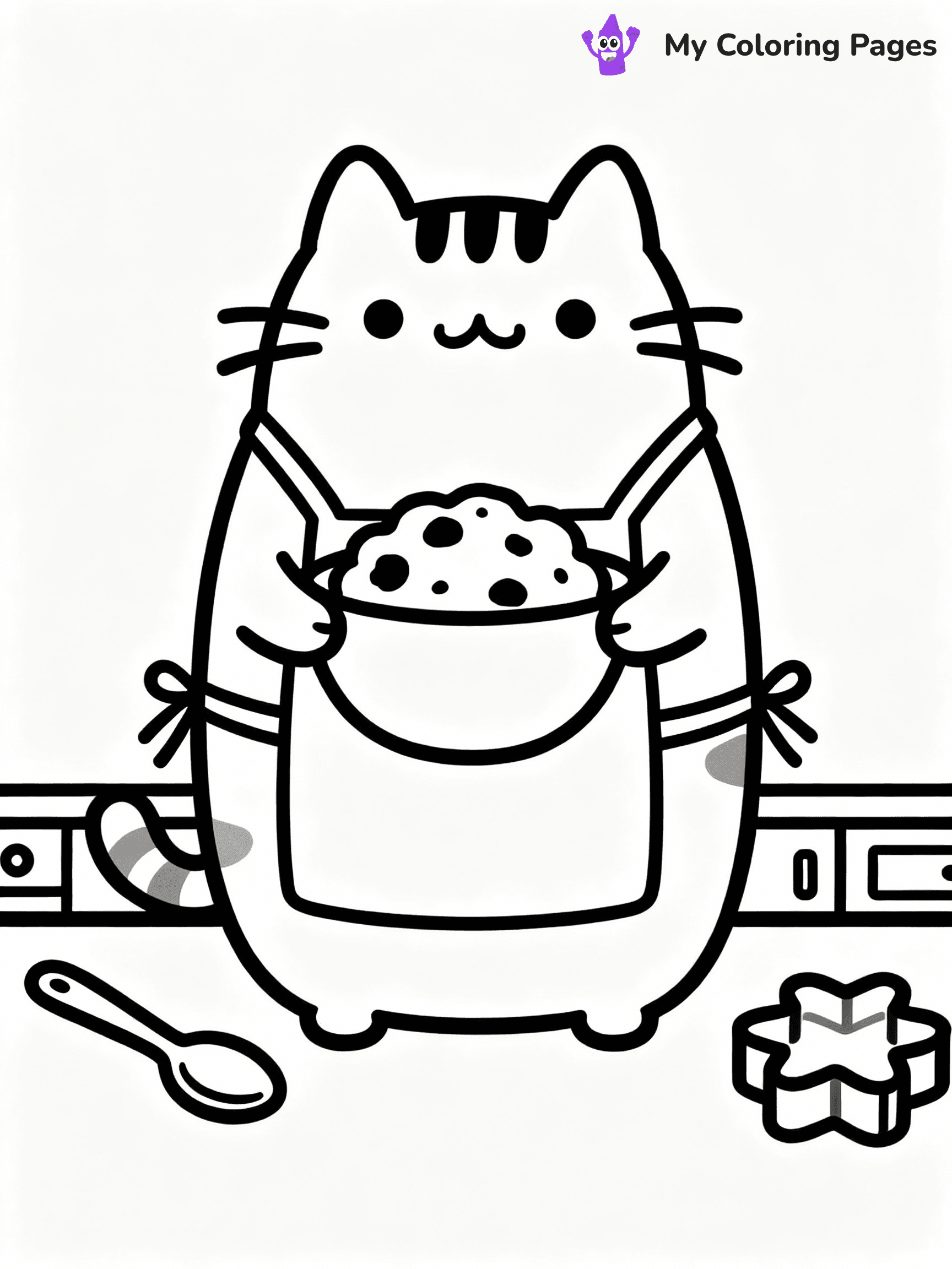 Pusheen Coloring Pages - 28