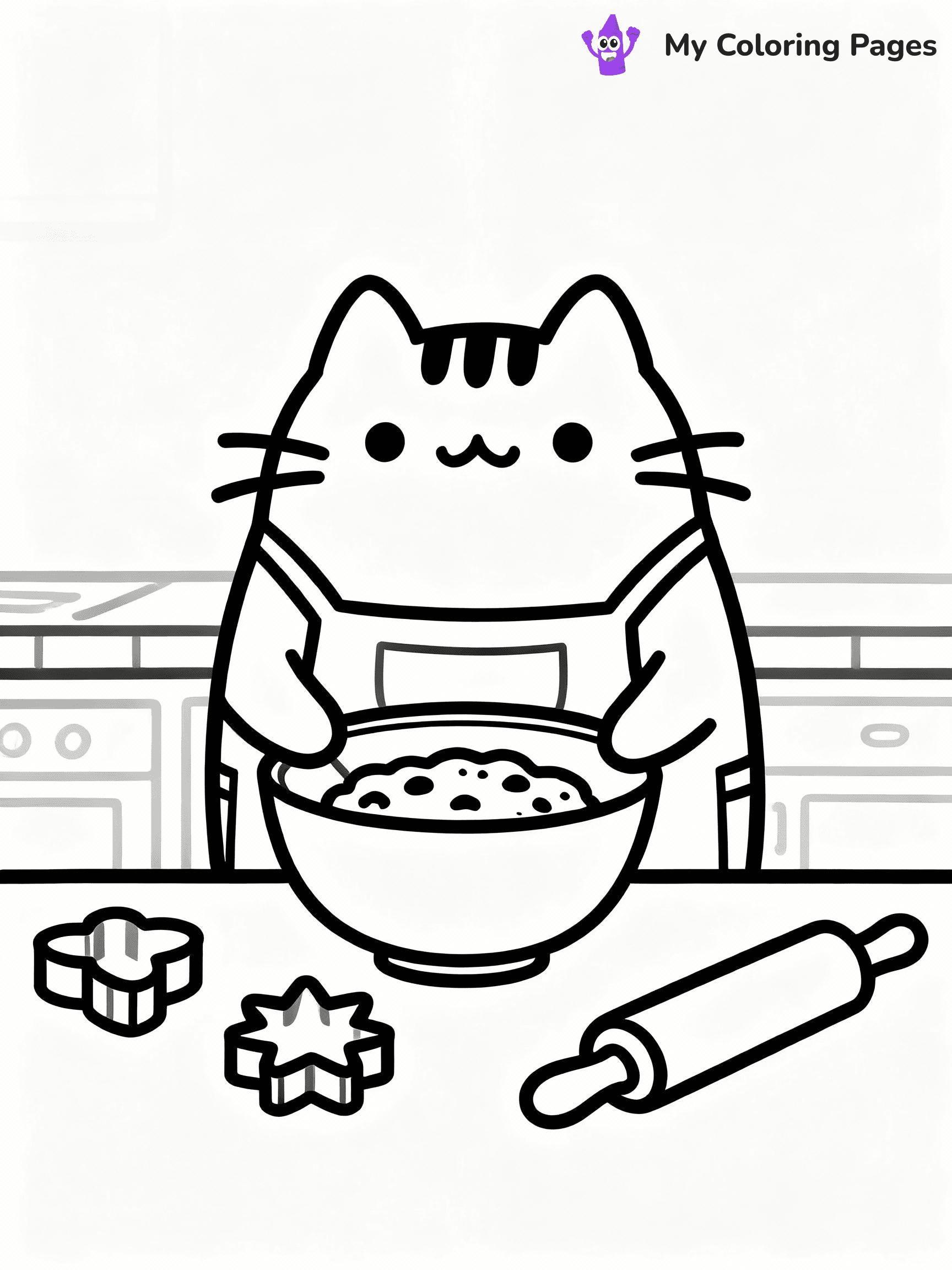 Pusheen Coloring Pages - 25