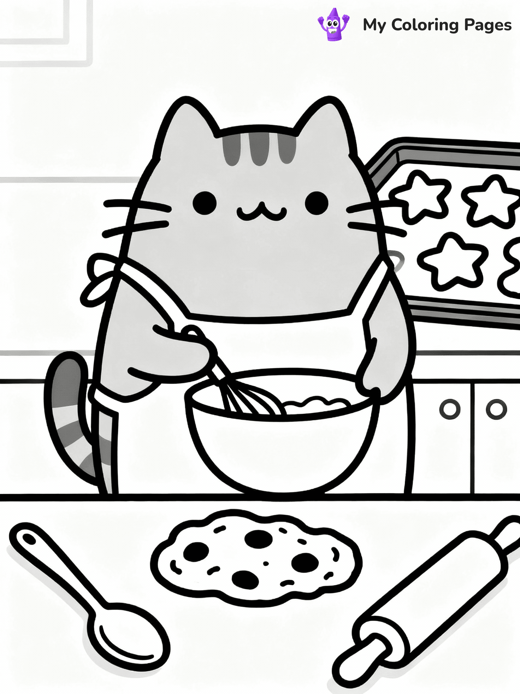 Pusheen Coloring Pages - 24