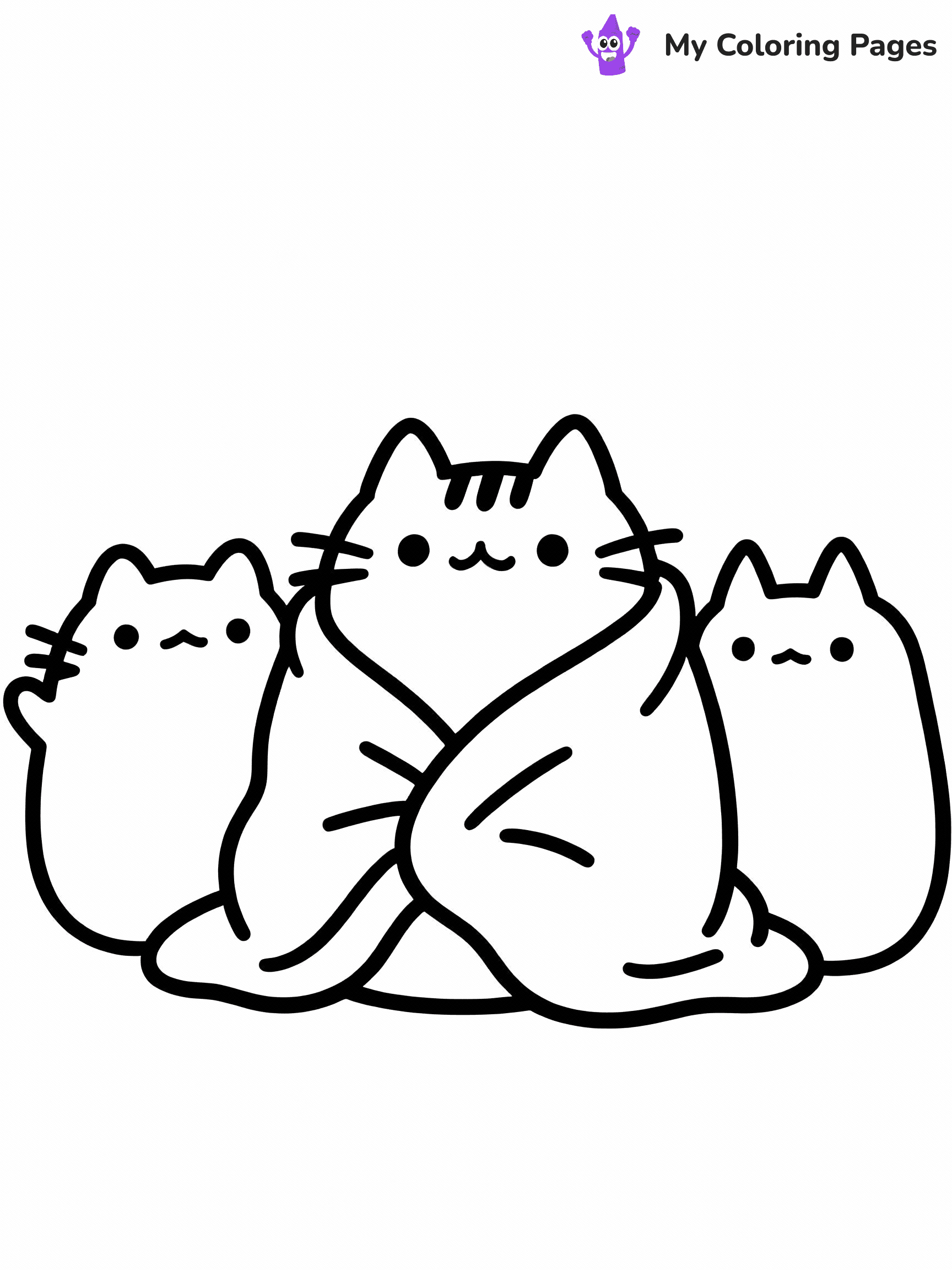 Pusheen Coloring Pages - 18