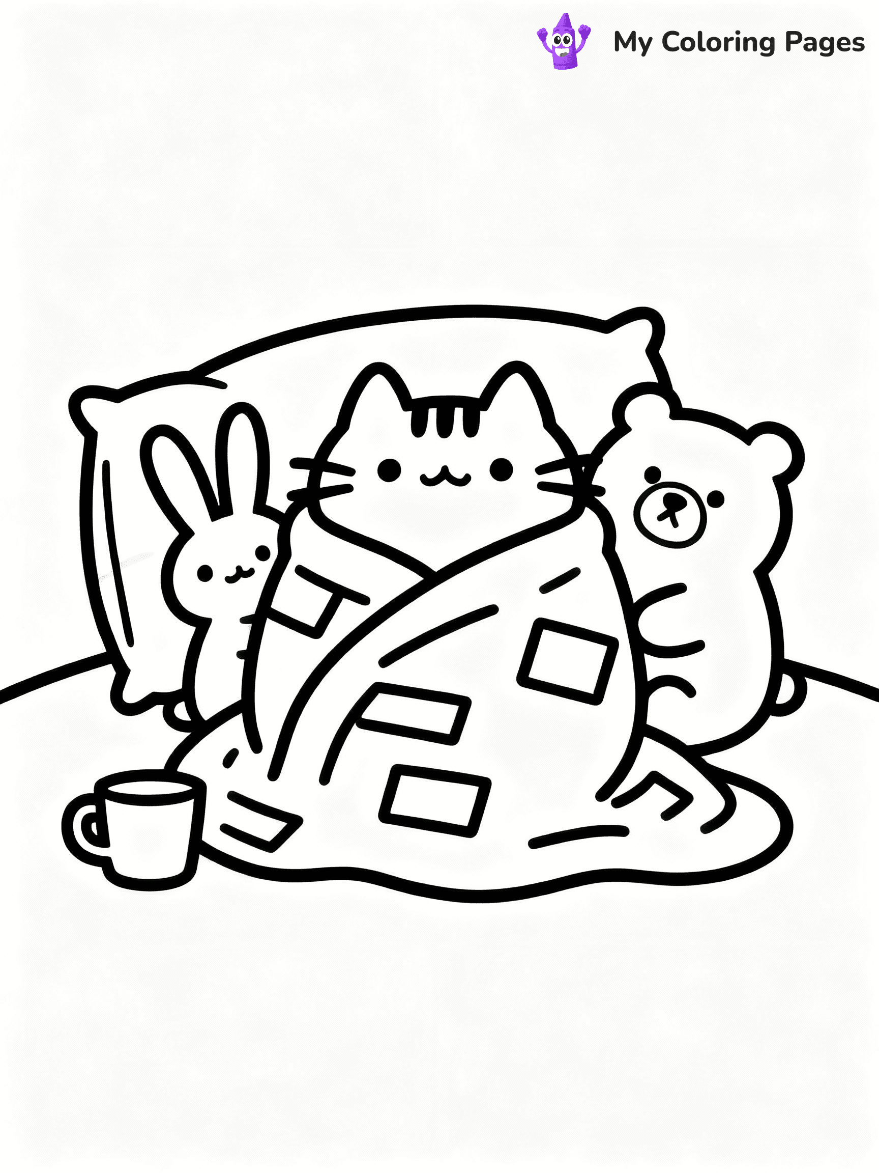 Pusheen Coloring Pages - 17
