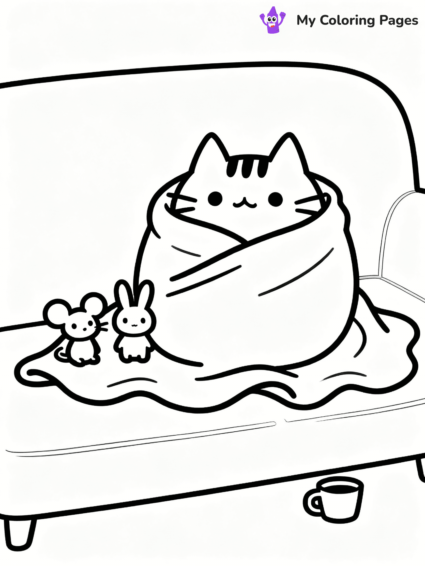 Pusheen Coloring Pages - 14