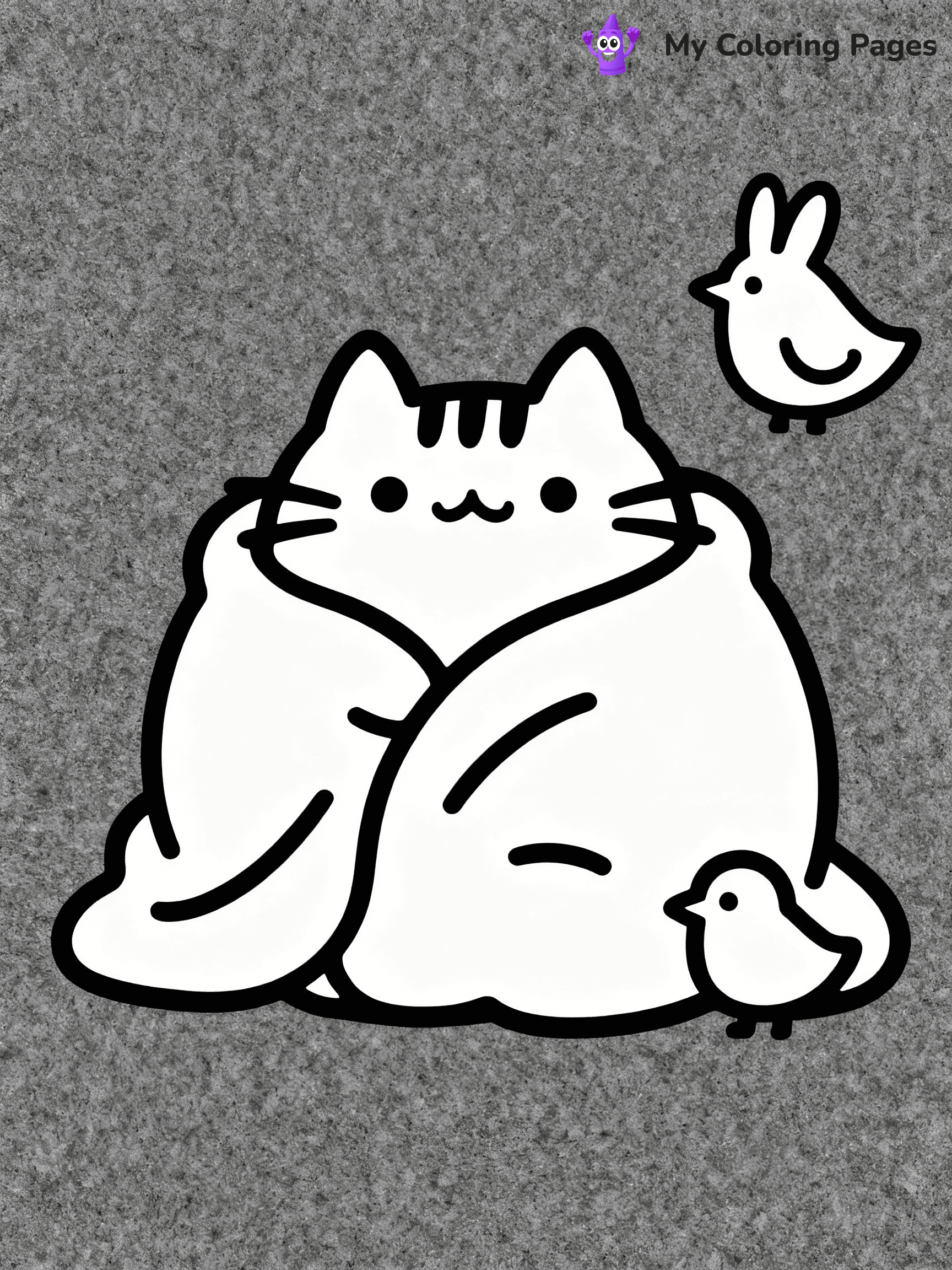 Pusheen Coloring Pages - 11