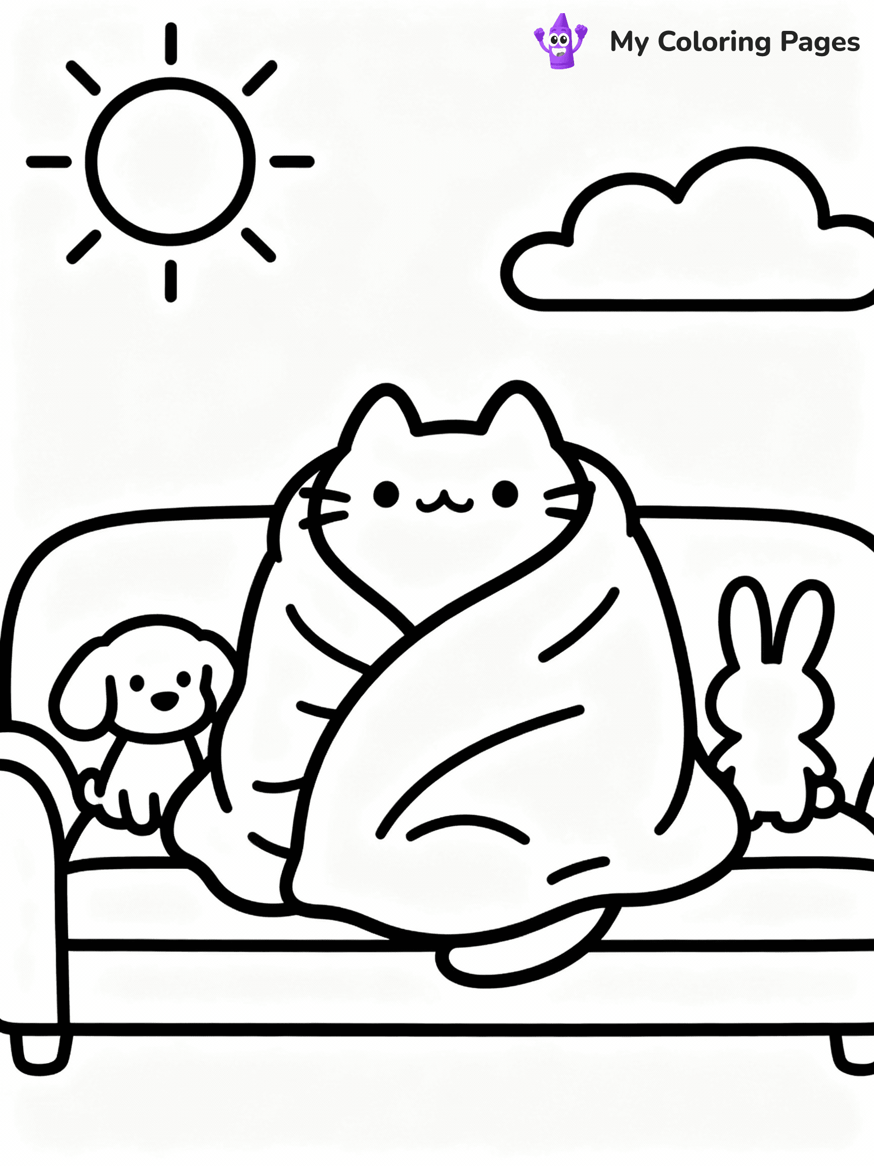 Pusheen Coloring Pages - 8