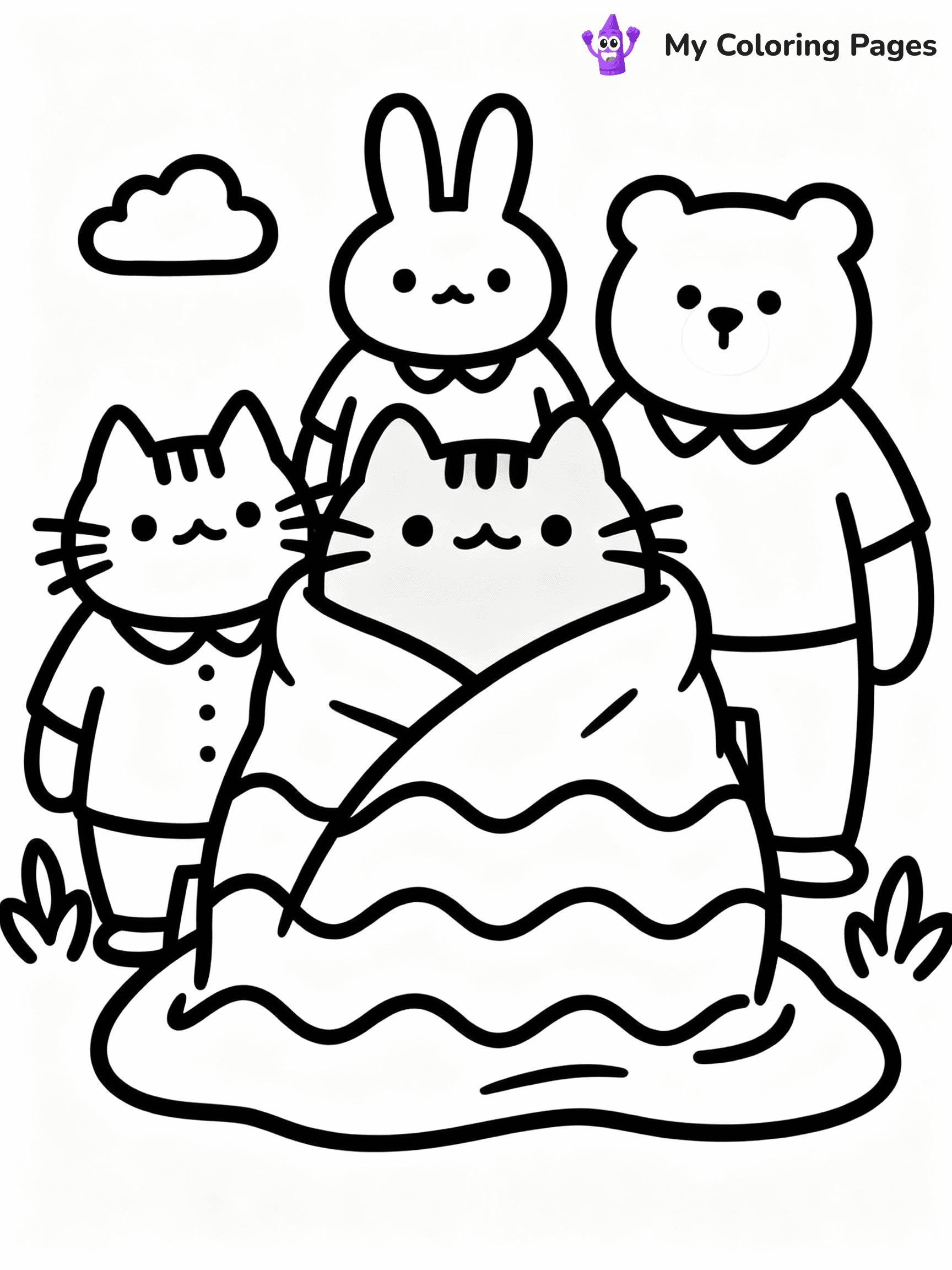 Pusheen Coloring Pages - 6