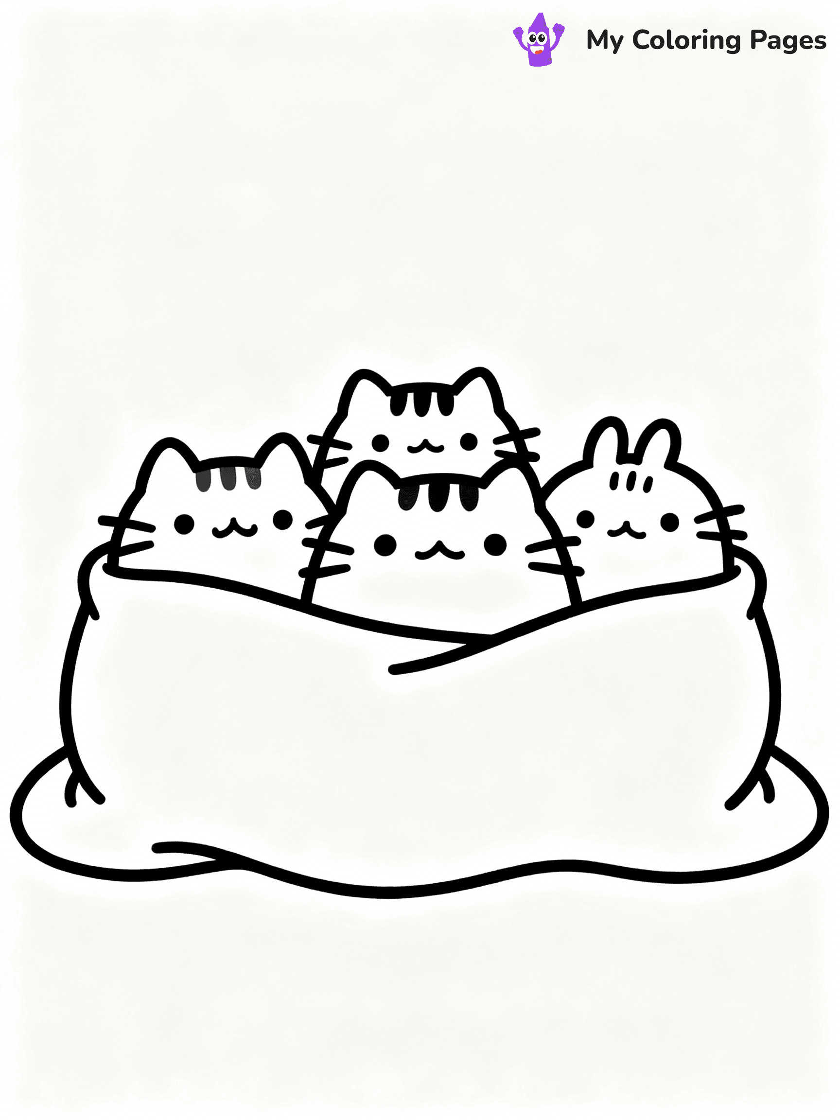 Pusheen Coloring Pages - 5