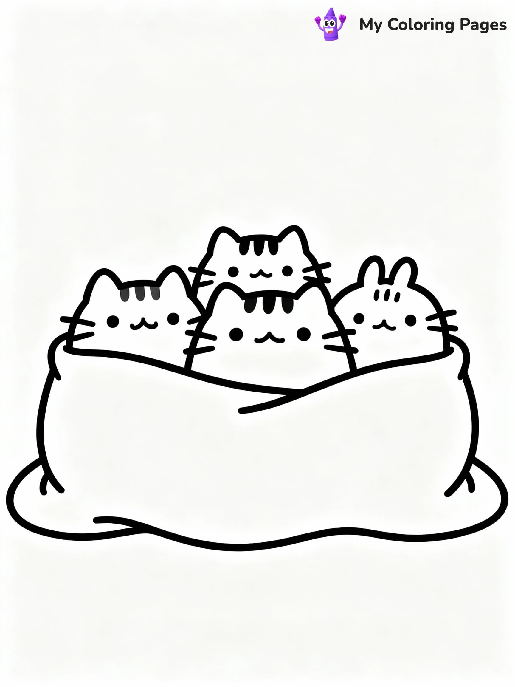 Pusheen Coloring Pages - 5