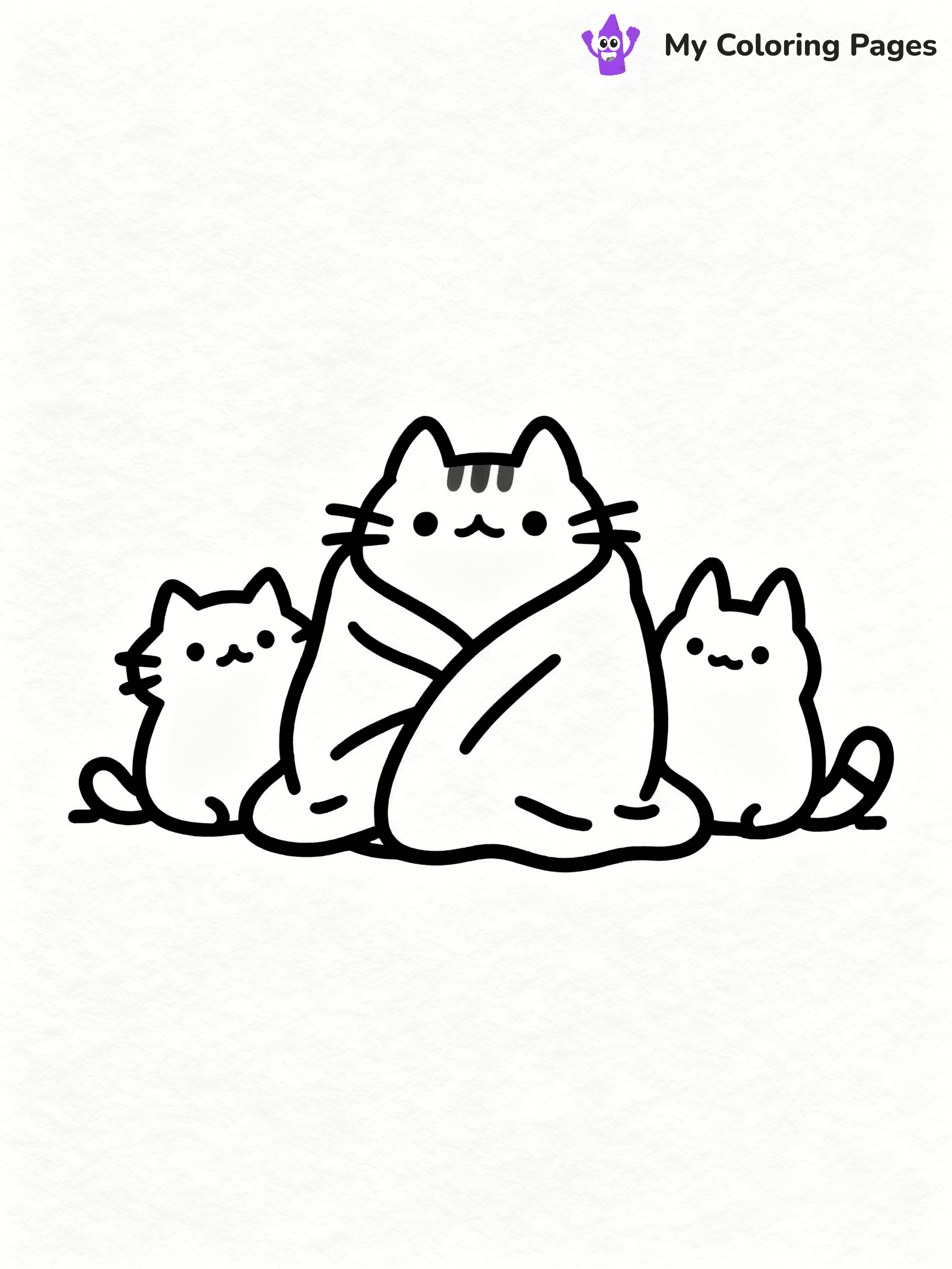 Pusheen Coloring Pages - 4