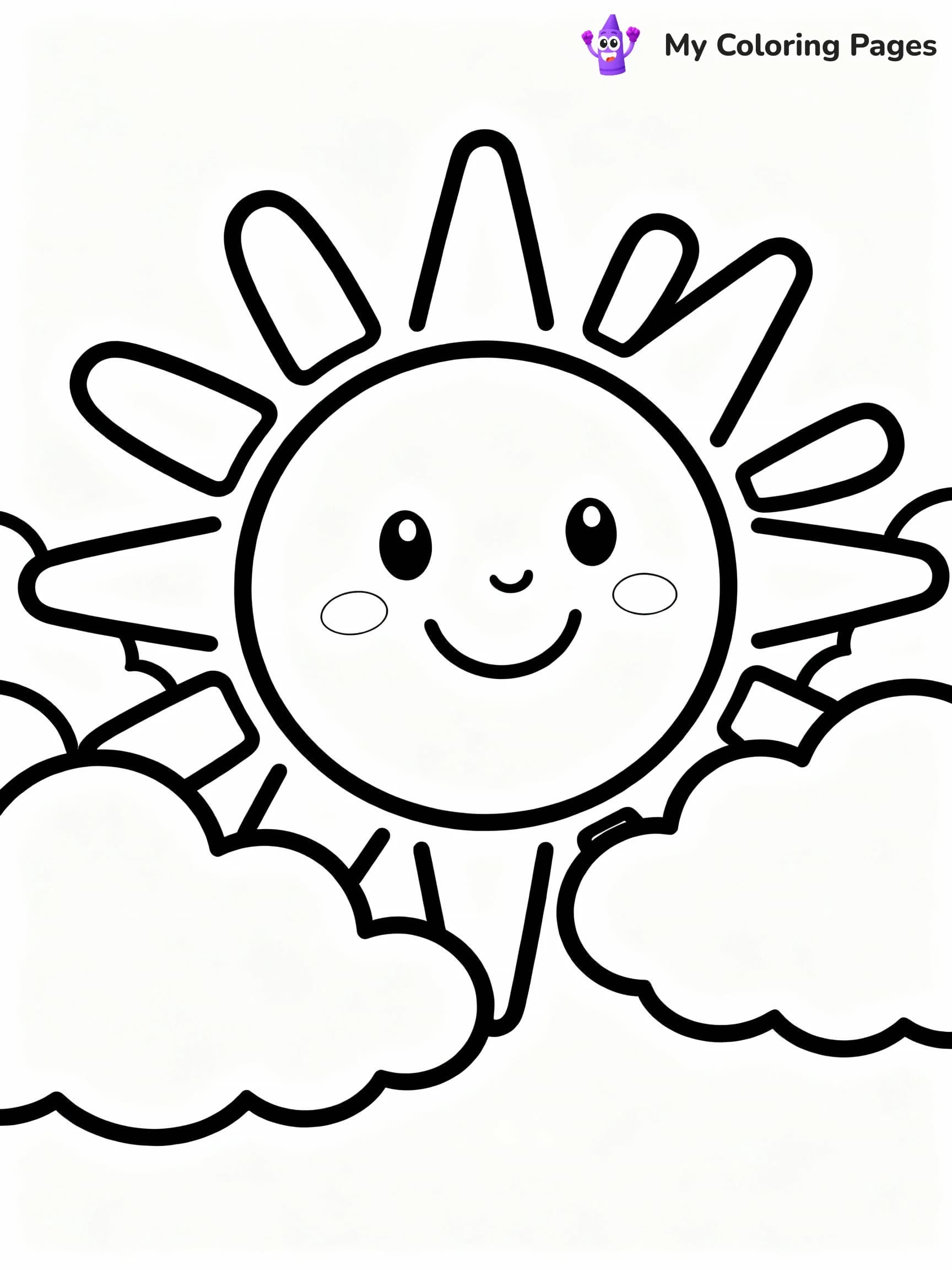 Sun Coloring Pages - 22