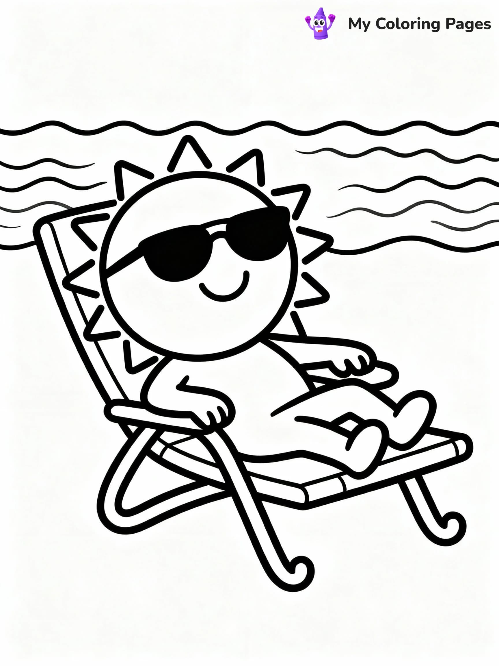 Sun Coloring Pages - 20