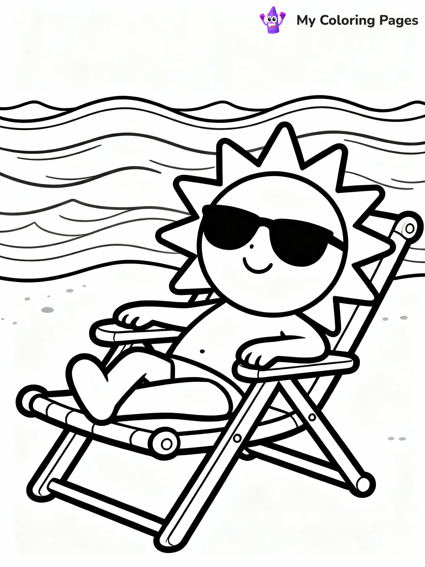 Sun Coloring Pages - 18