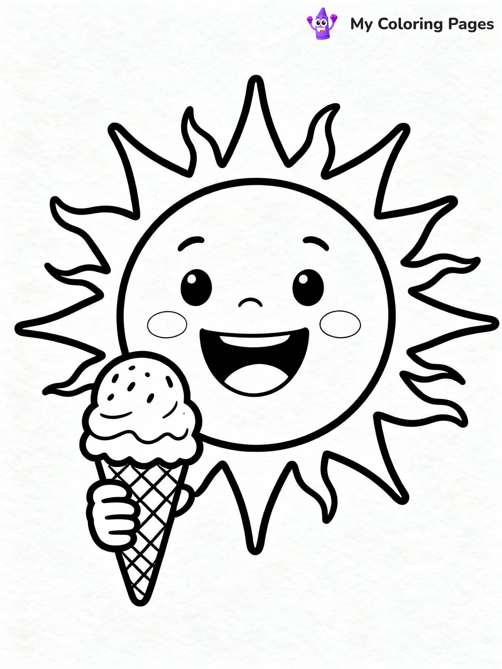 Sun Coloring Pages - 14